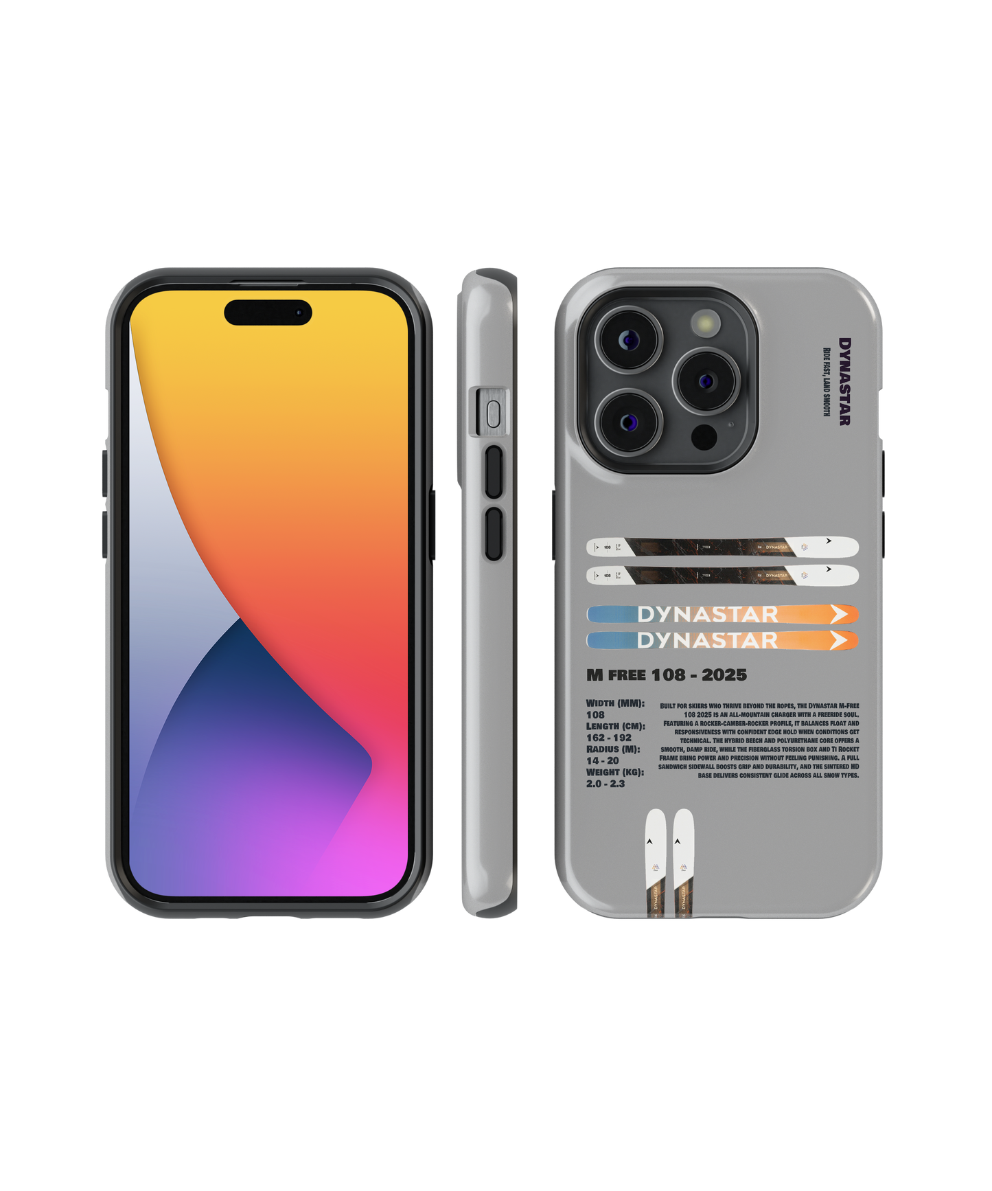 Dynastar M free 108 - 2025 Ski Phone Case