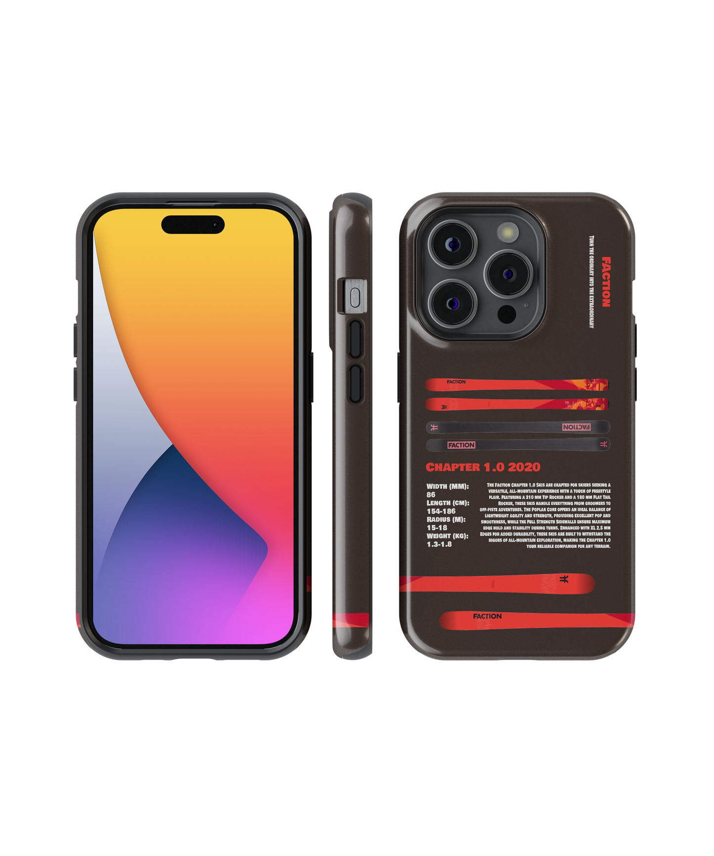 Faction Chapter 1.0 - 2020 Ski Phone Case