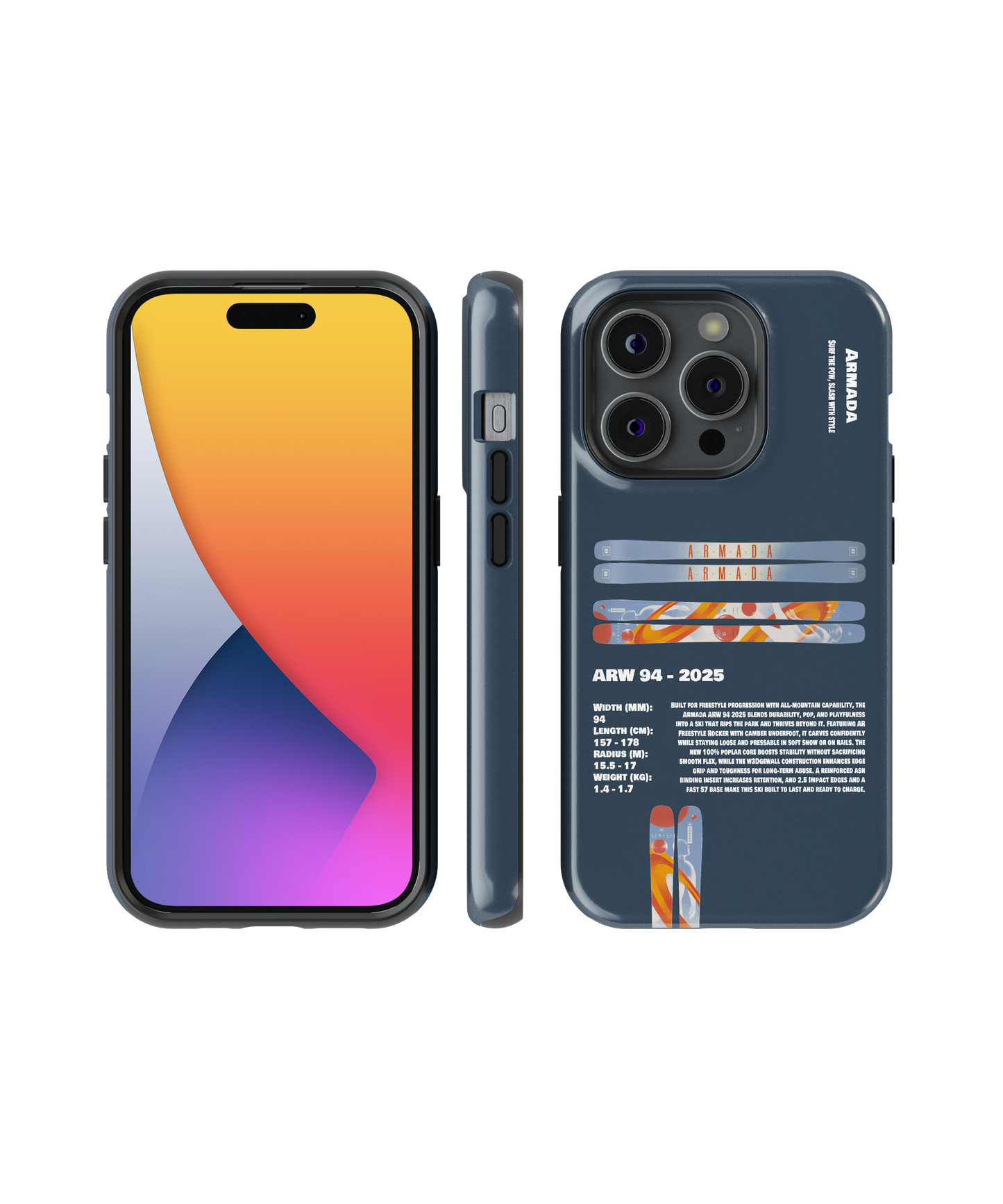 Armada ARW 94 - 2025 Ski Phone Case