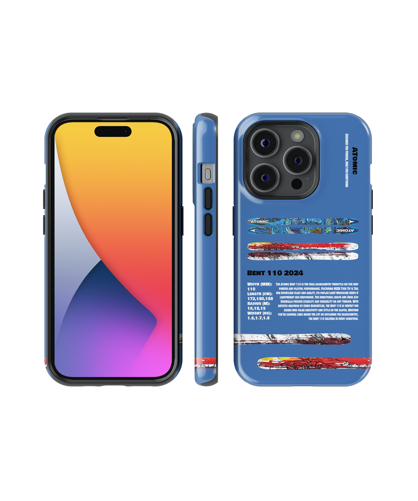 Atomic Bent 110 - 2024 Ski Phone Case
