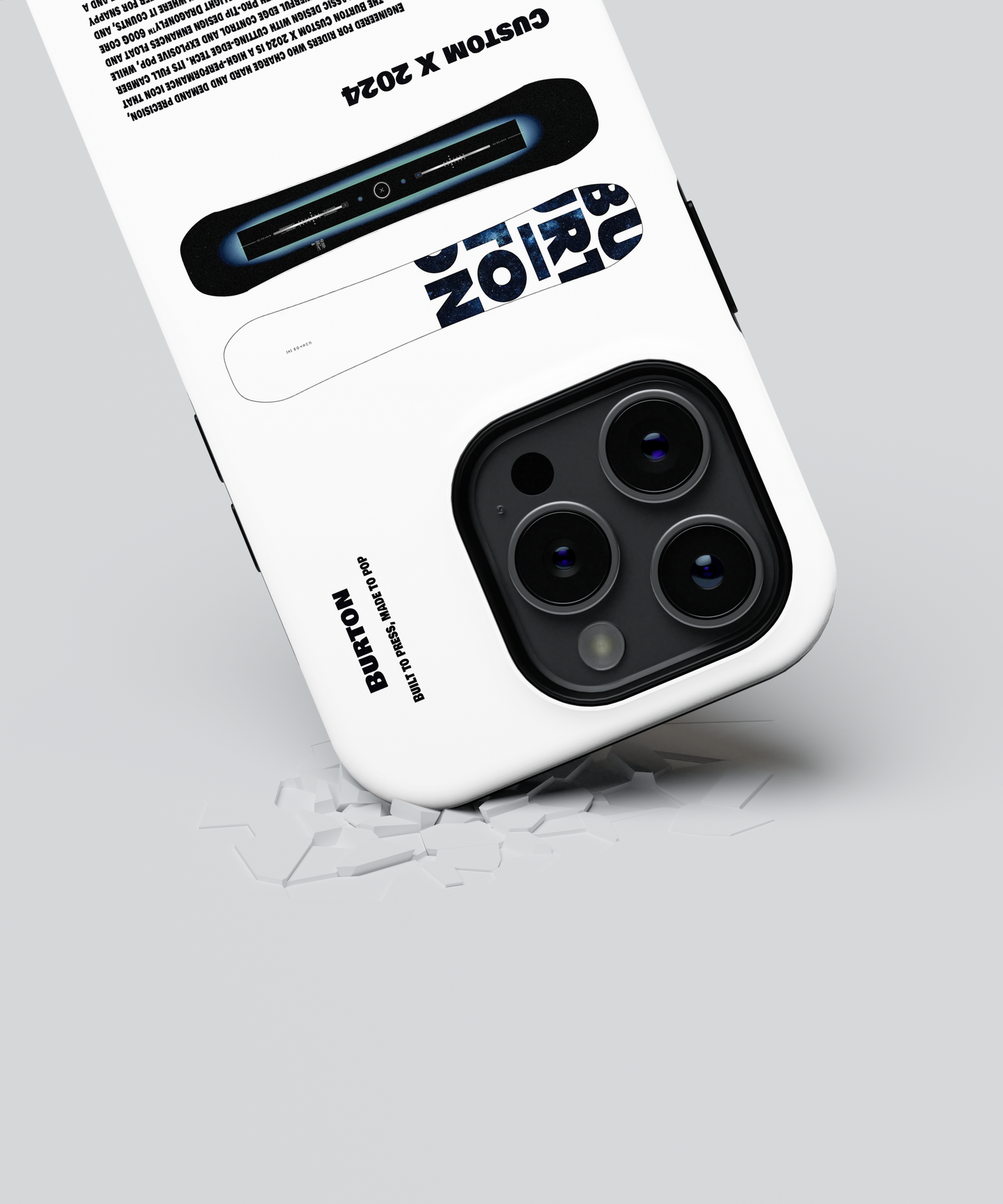 Burton Custom X 2024 Snowboard Phone Case