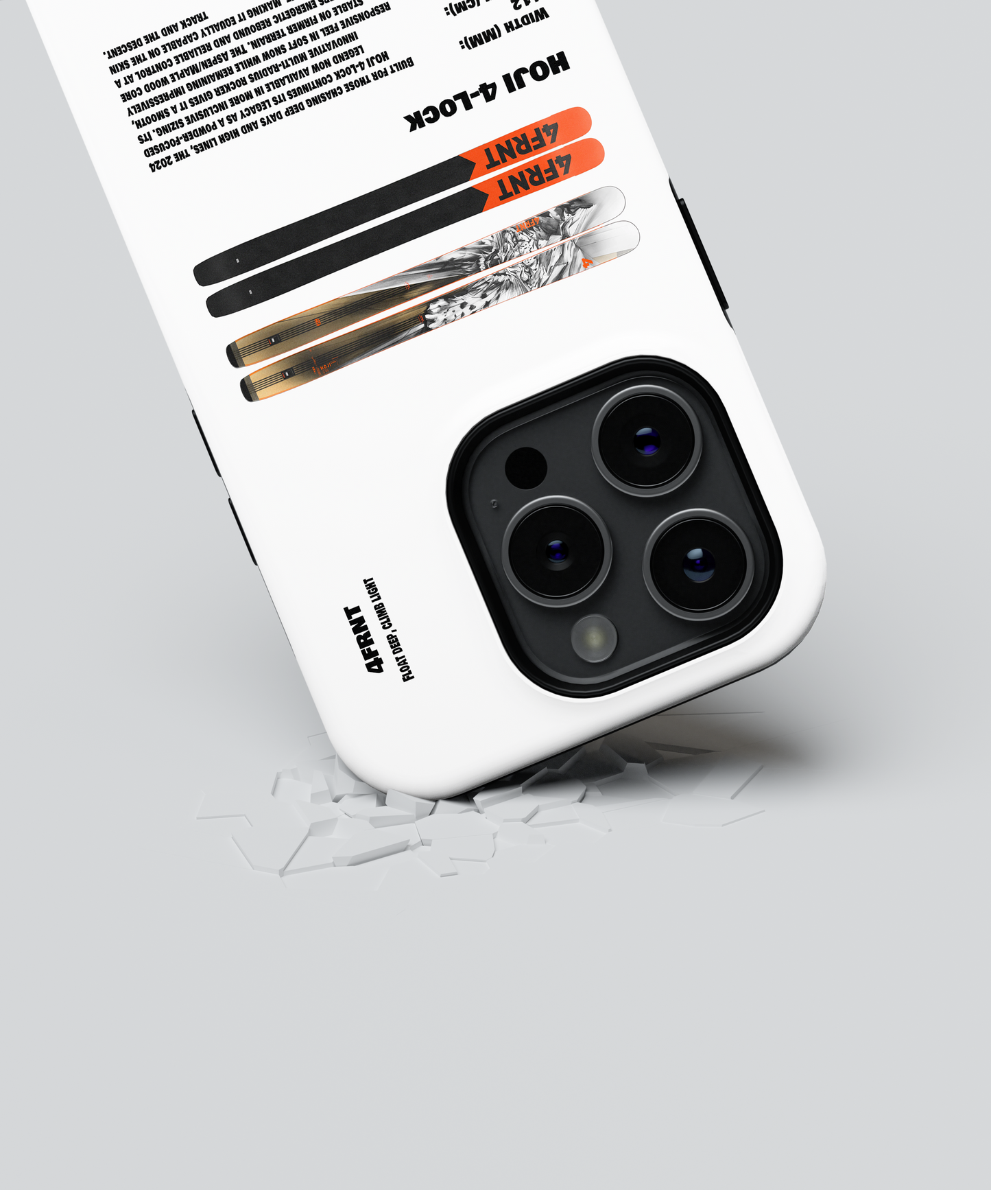4Frnt 23/24 HOJI 4-Lock Ski Phone Case