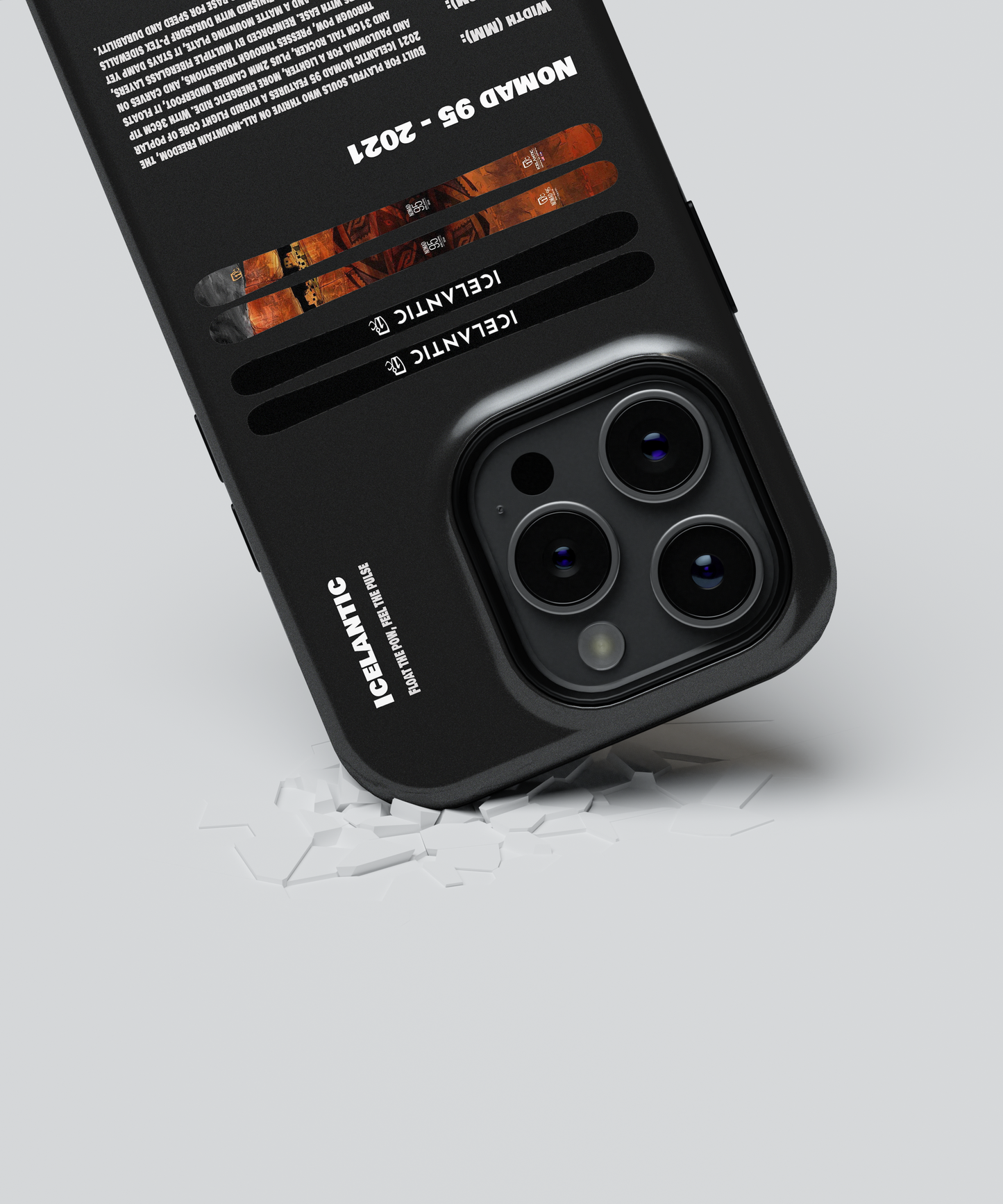 Icelantic Nomad 95 - 2021 Ski Phone Case