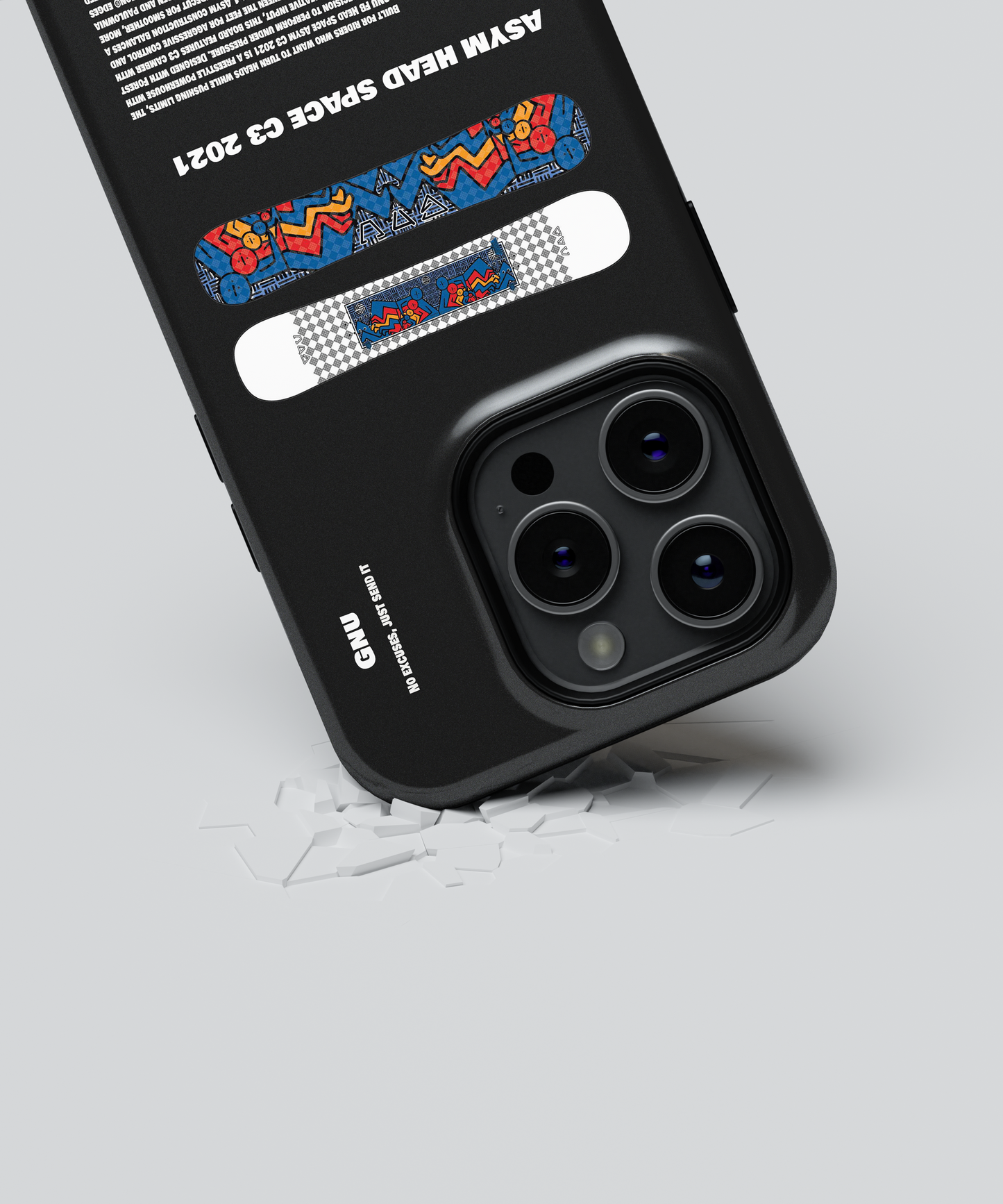 M'S GNU ASYM HEAD SPACE C3 2021 Snowboard Phone Case
