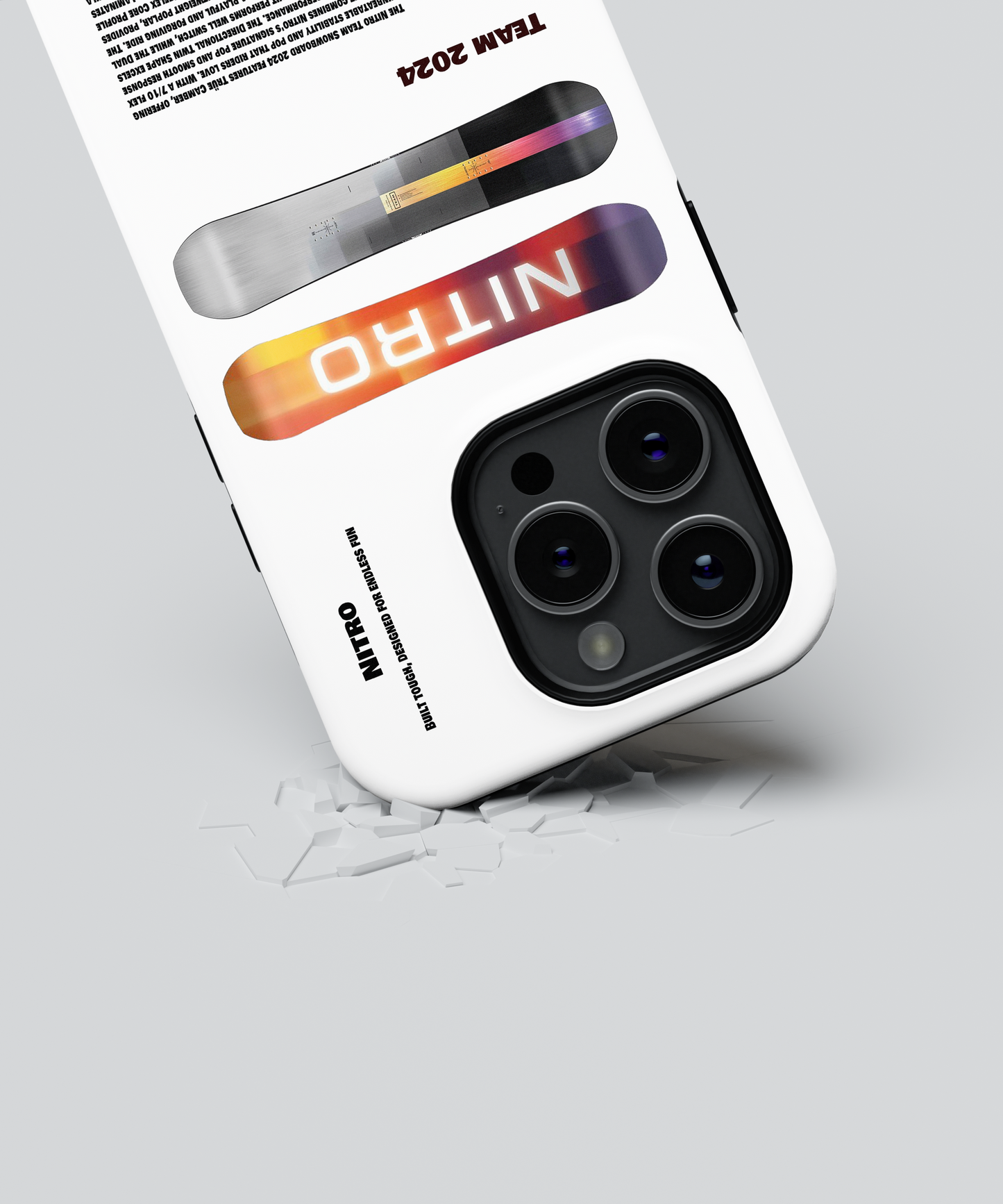 Nitro Team 2024 Snowboard Phone Case