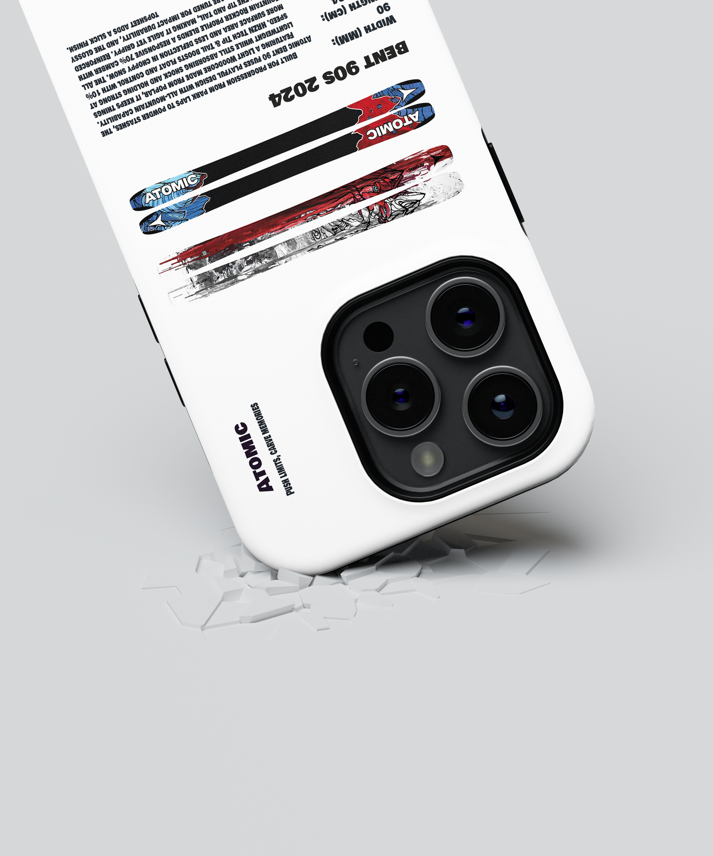 Atomic Bent 90s 2024 Ski Phone Case