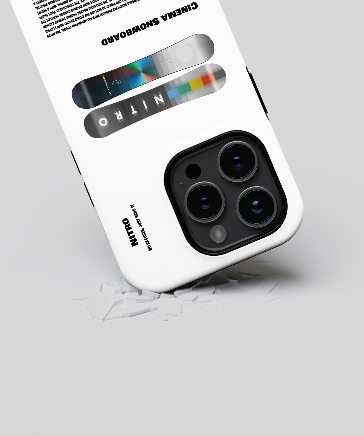 Nitro Cinema Snowboard Phone Case