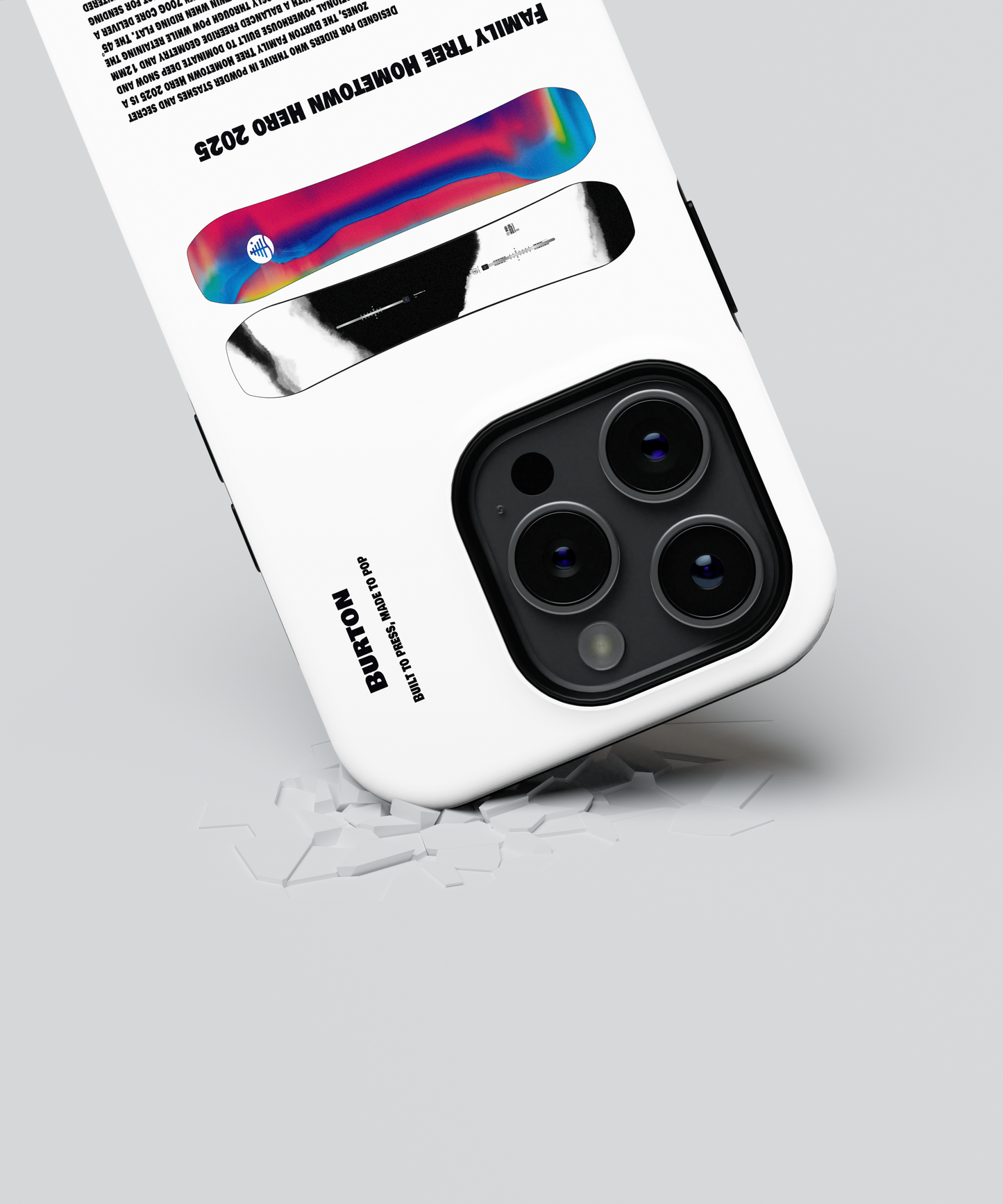 Burton Family Tree Hometown Hero 2025 Snowboard Phone Case