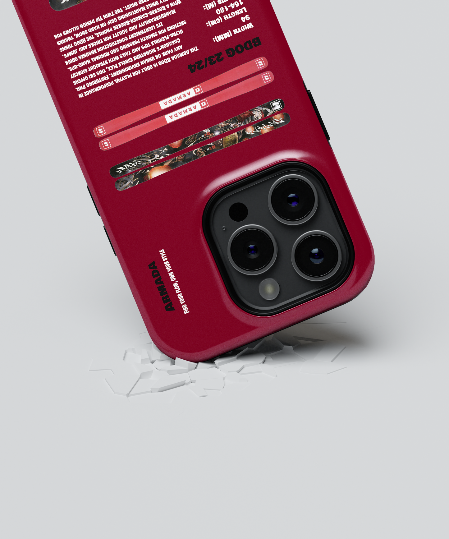 Armada BDogs 23/24 Ski Phone Case
