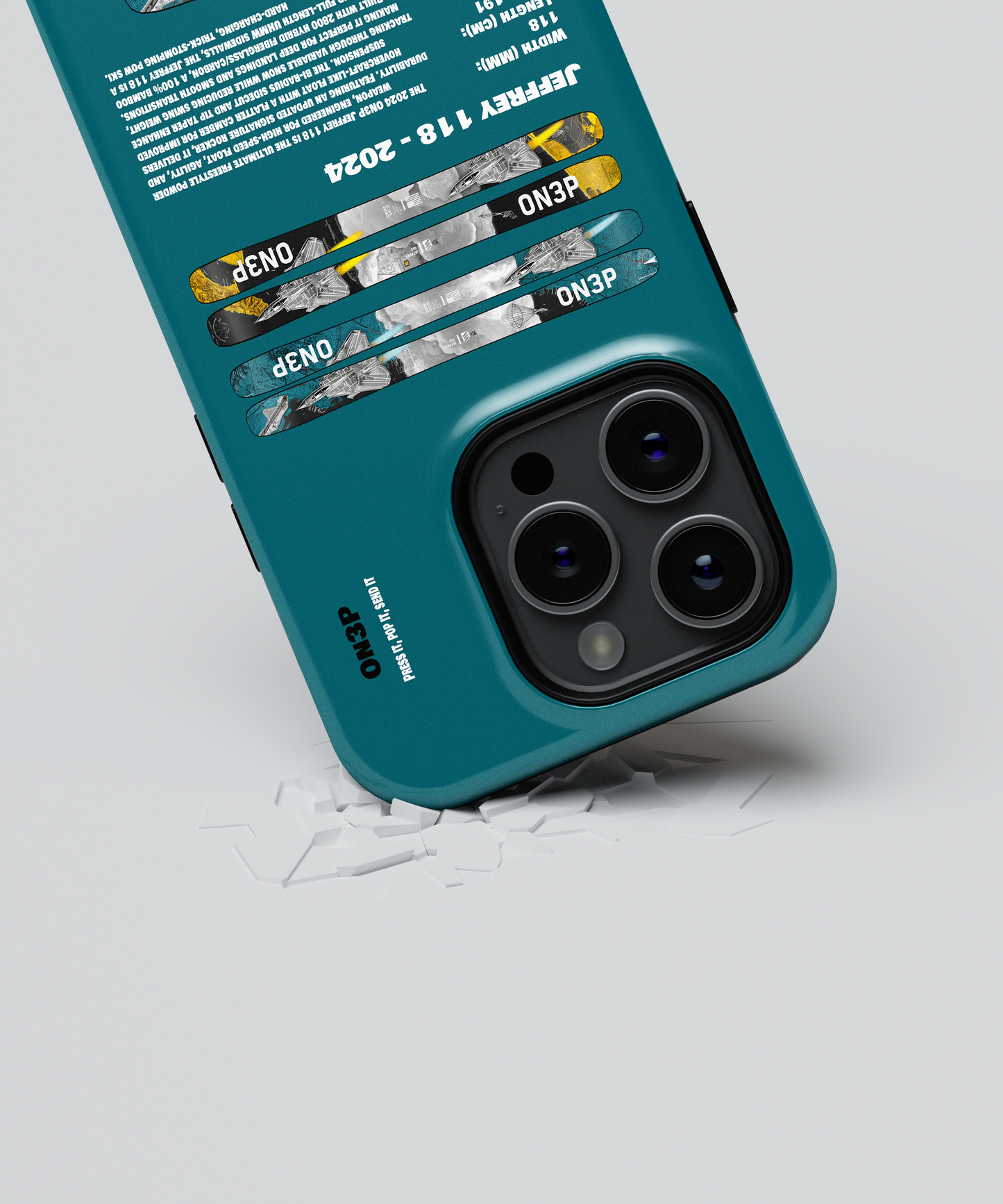 On3p Jeffrey 118 - 2024 Ski Phone Case