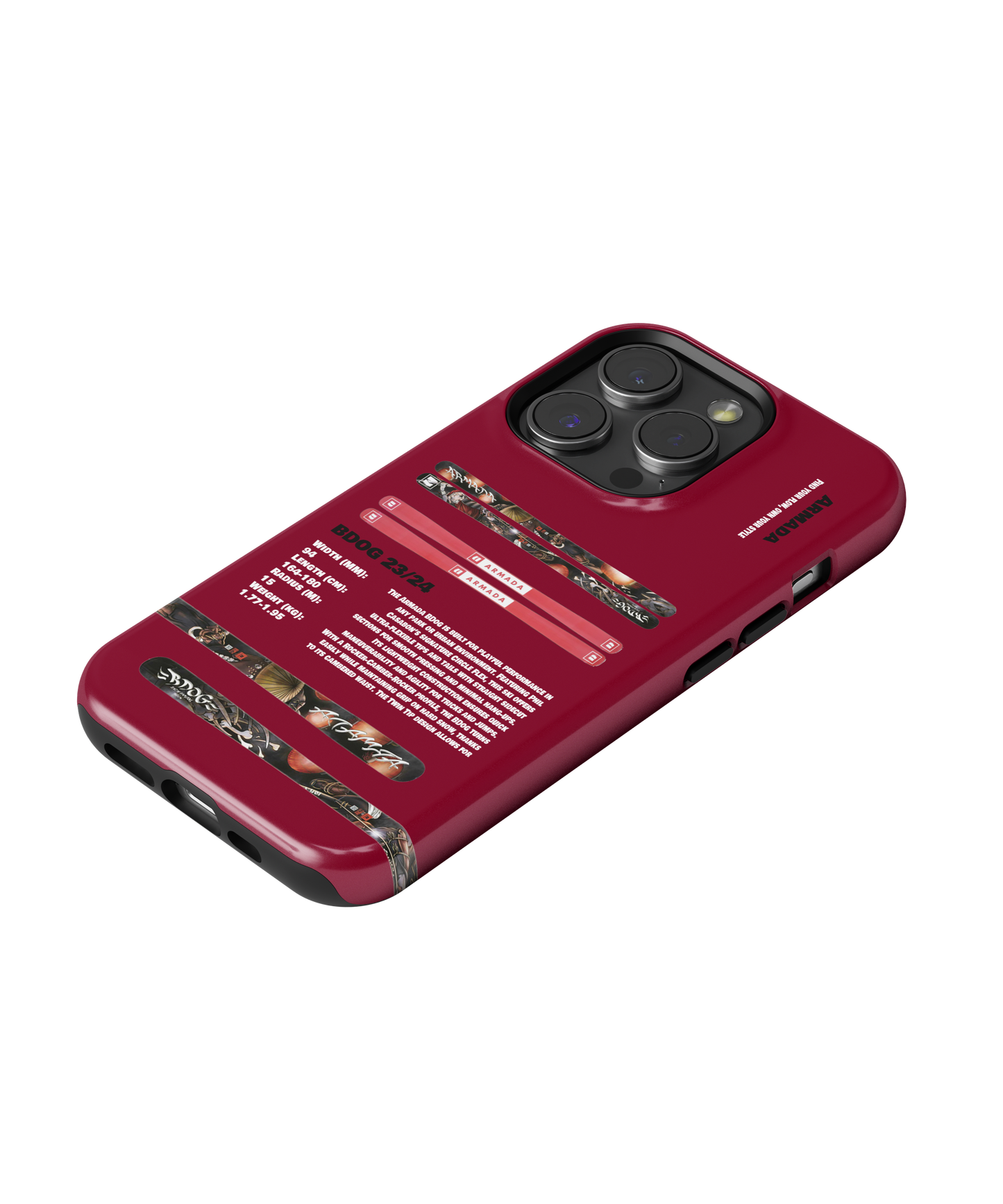 Armada BDogs 23/24 Ski Phone Case