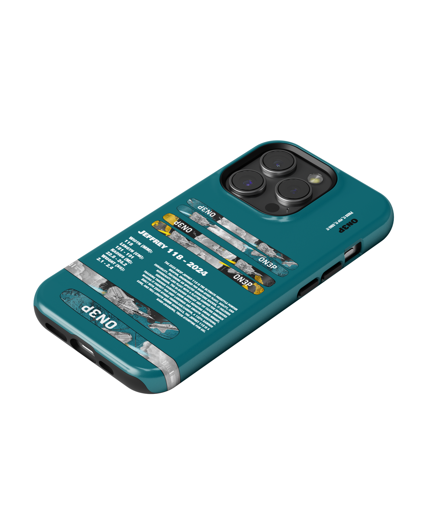 On3p Jeffrey 118 - 2024 Ski Phone Case