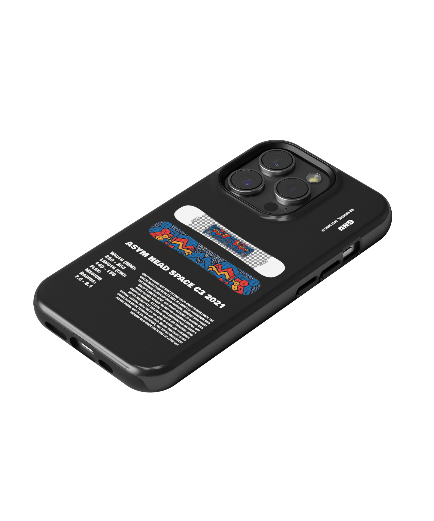 M'S GNU ASYM HEAD SPACE C3 2021 Snowboard Phone Case
