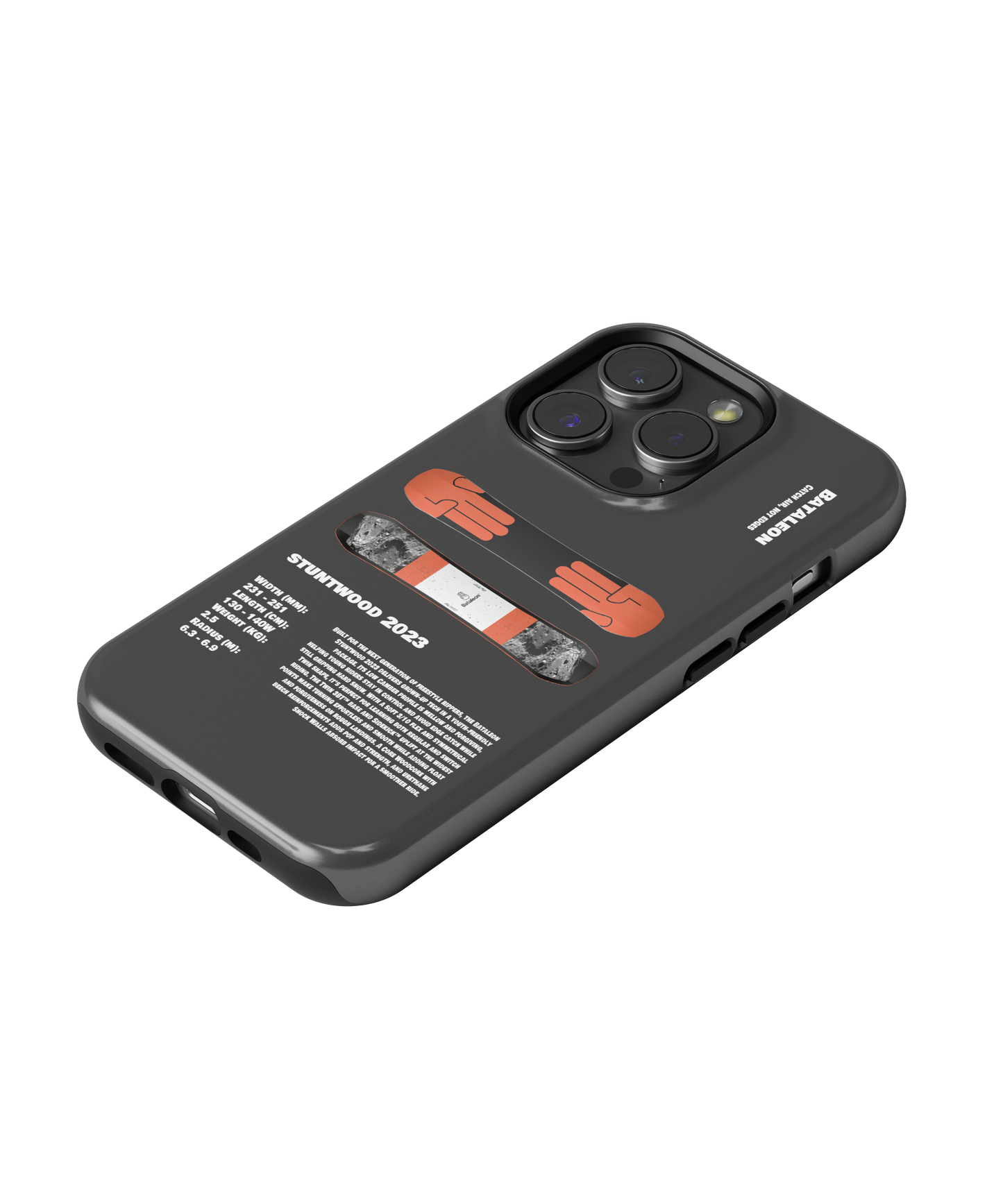 Bataleon Stuntwood 2023 Snowboard Phone Case