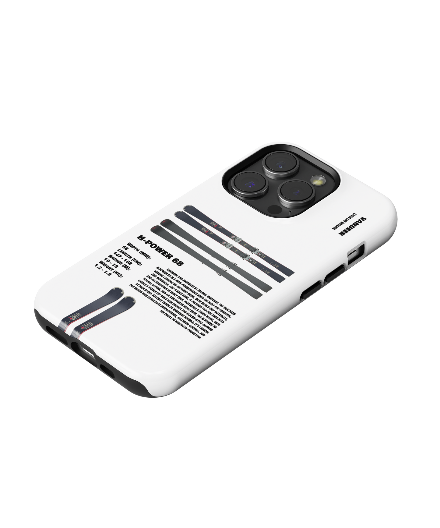 Van Deer H-POWER 68 Ski Phone Case