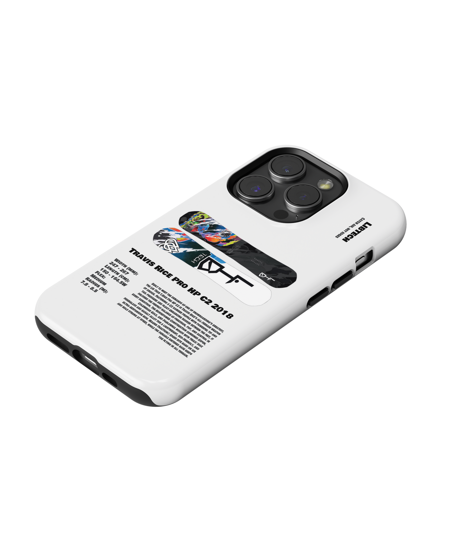 Lib Tech Travis Rice Pro HP C2 2018 Snowboard Phone Case