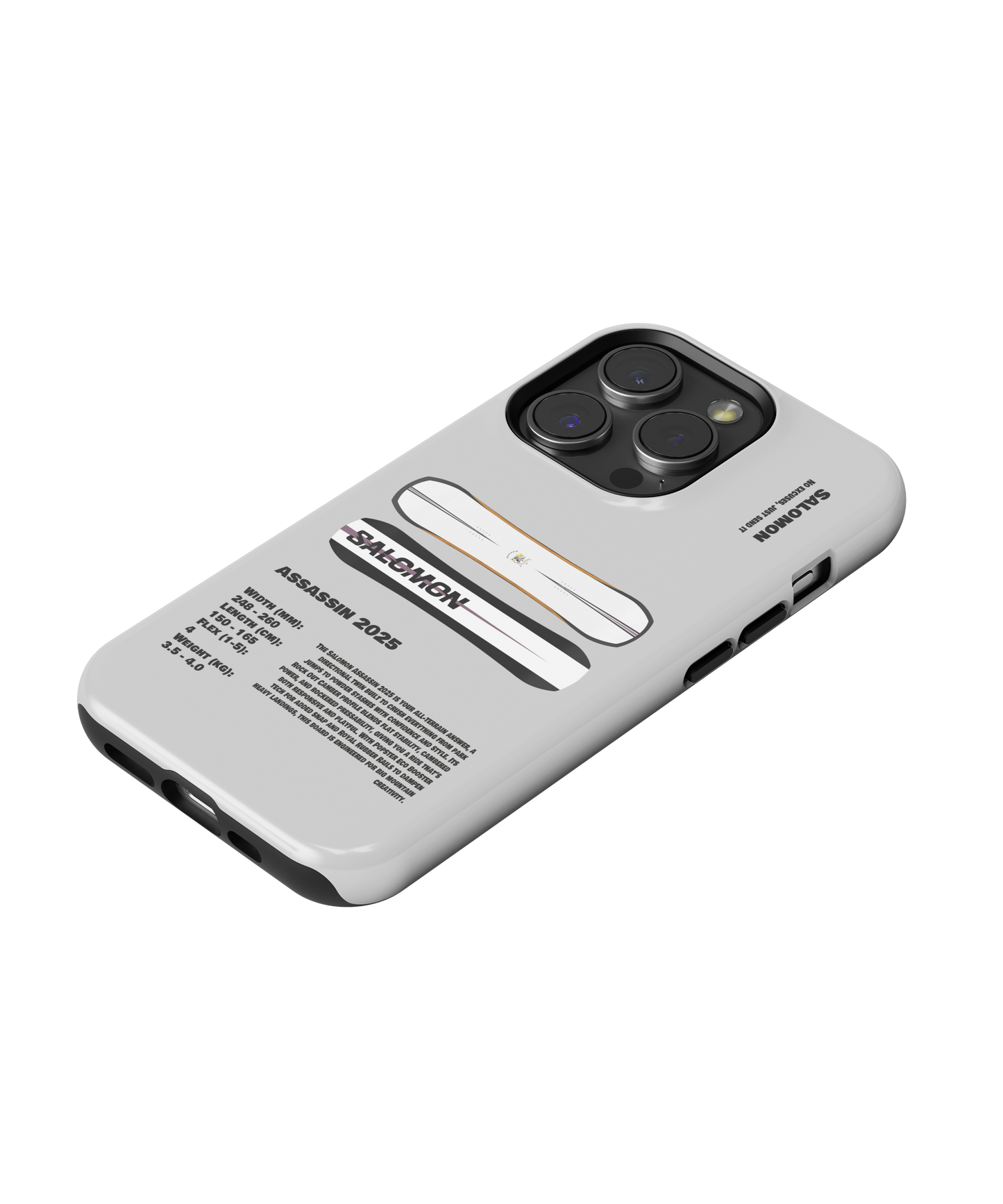 Salomon Assassin 2025 Snowboard Phone Case