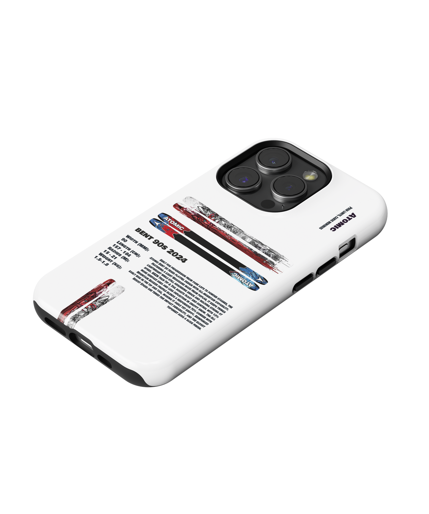 Atomic Bent 90s 2024 Ski Phone Case