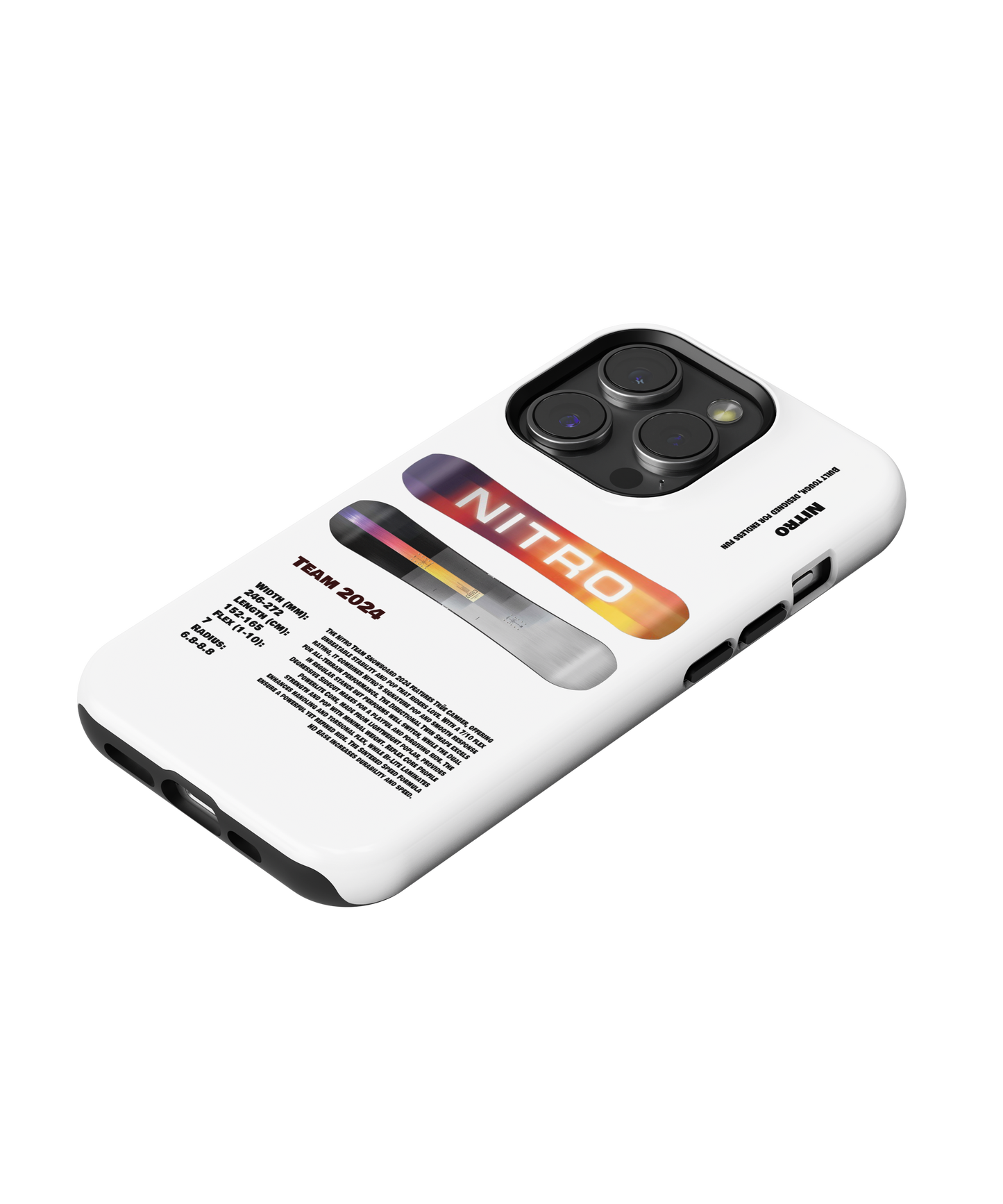 Nitro Team 2024 Snowboard Phone Case