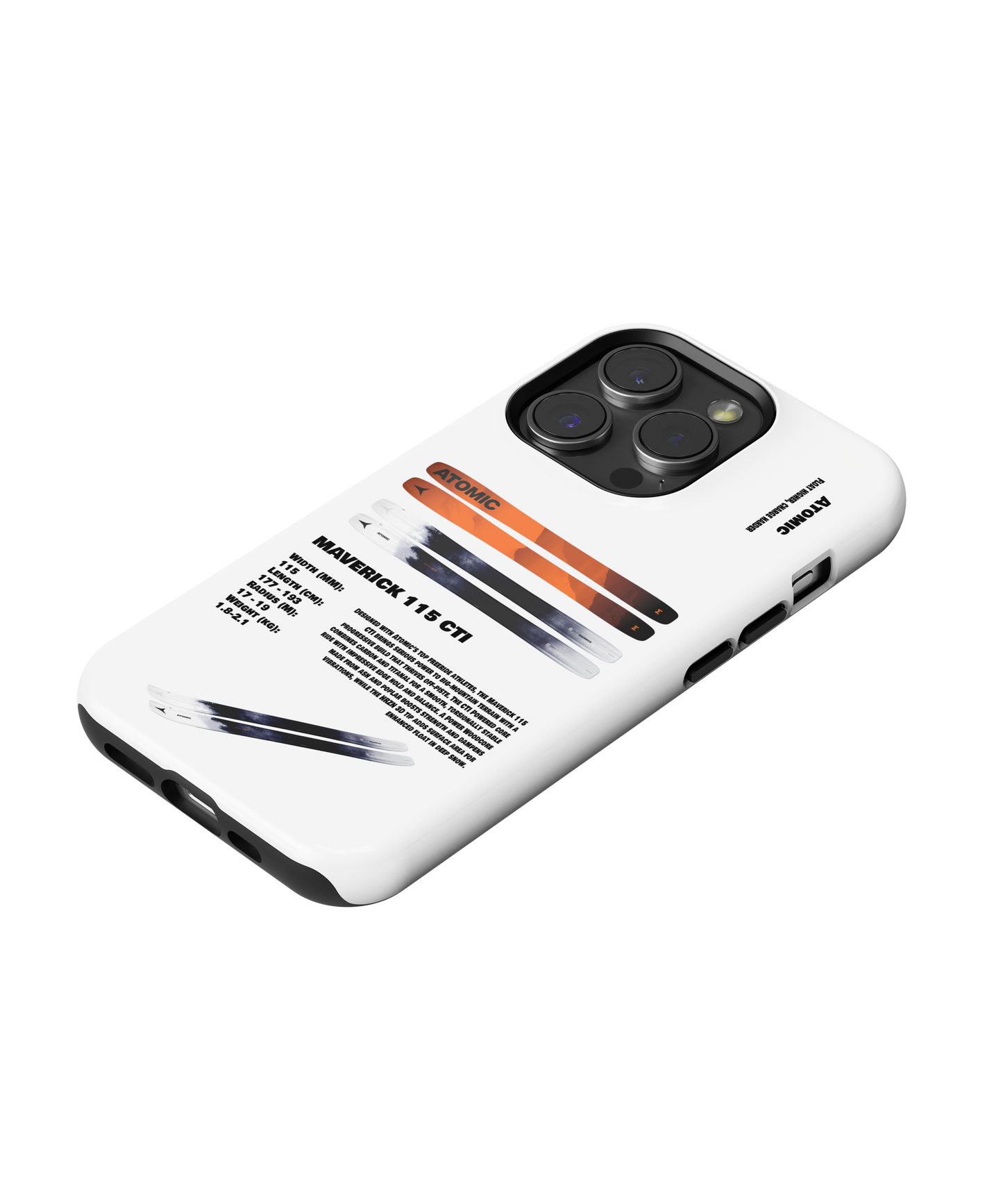 Atomic Maverick 115 CTI Ski Phone Case