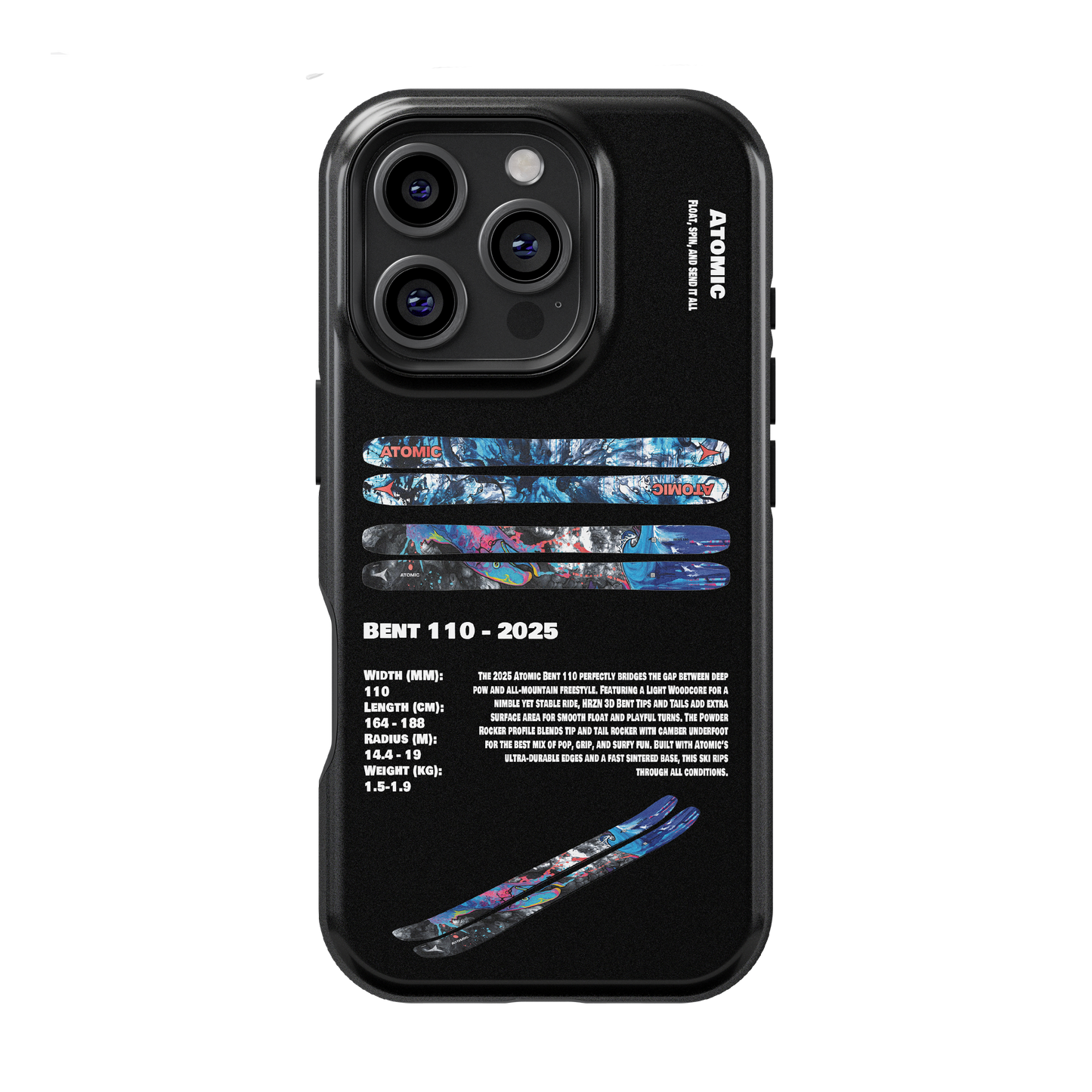 Atomic Bent 110 - 2025 Ski Phone Case