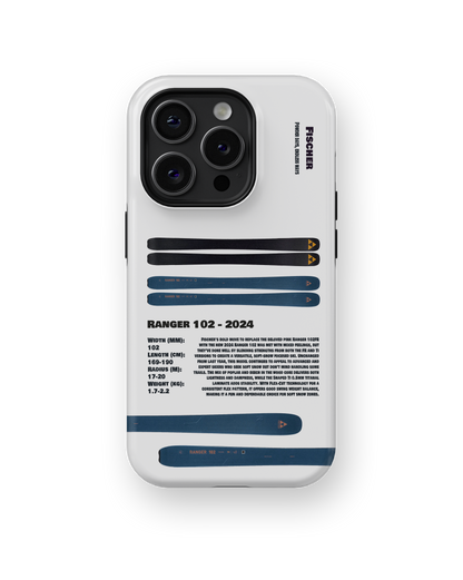 Fischer Ranger 102 - 2024 Ski Phone Case