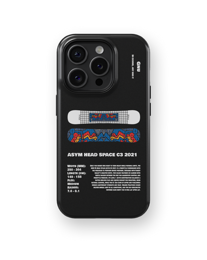 M'S GNU ASYM HEAD SPACE C3 2021 Snowboard Phone Case