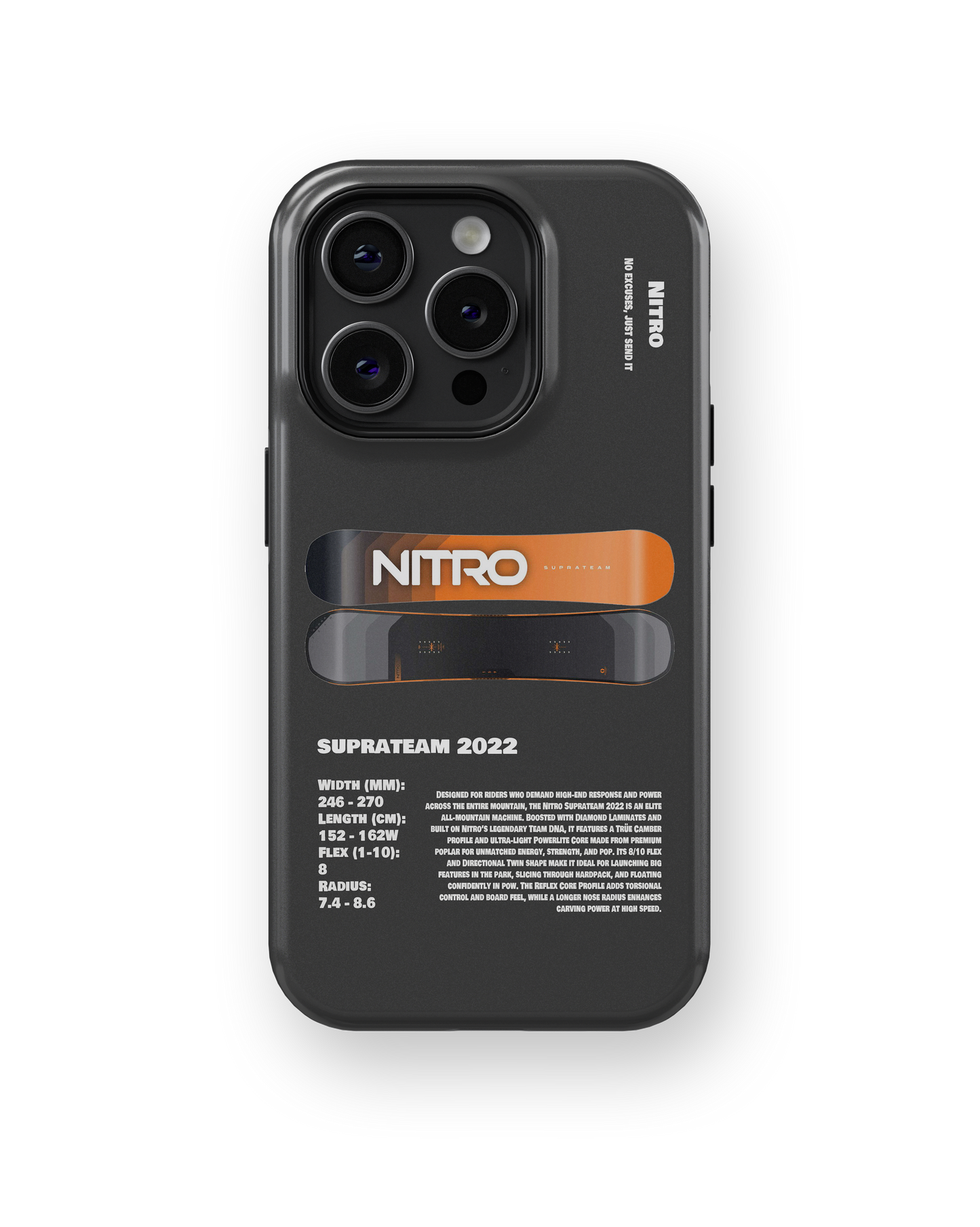 Nitro suprateam 2022 Ski Phone Case