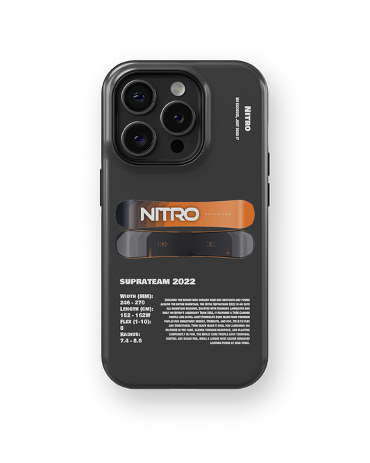 Nitro suprateam 2022 Ski Phone Case