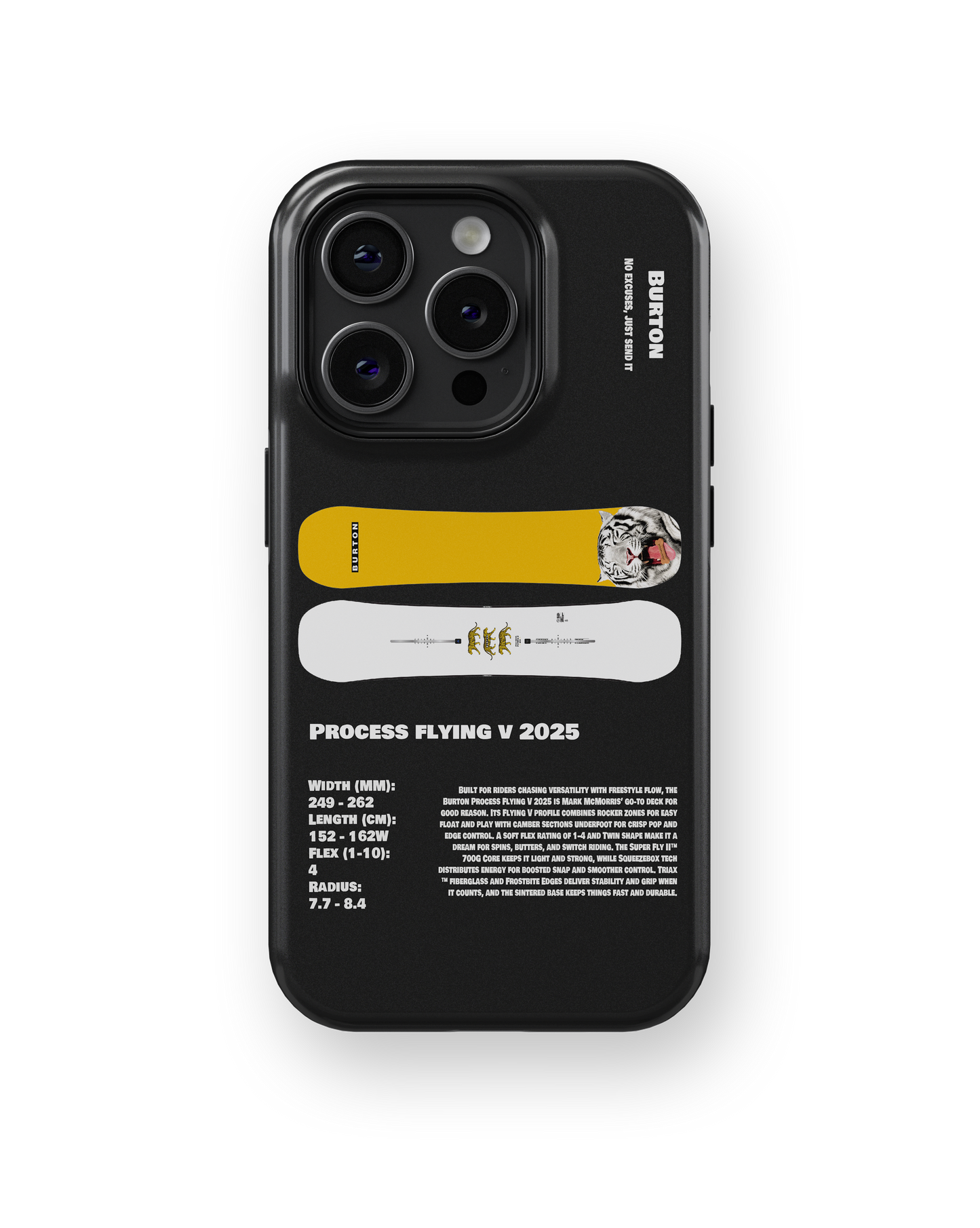 Burton Process Flying V 2025 Snowboard Phone Case