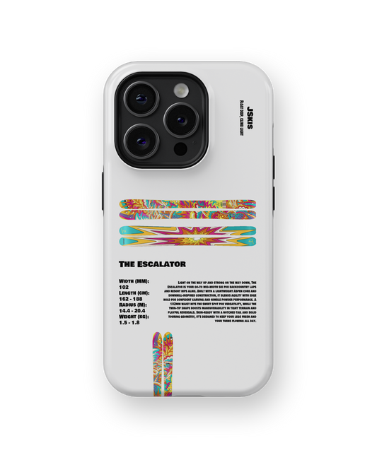J Skis The Escalator Ski Phone Case