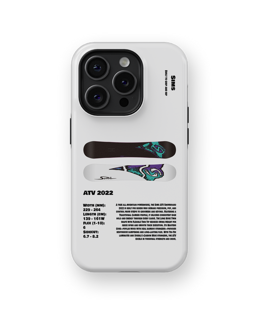 Sims ATV 2022 Snowboard Phone Case