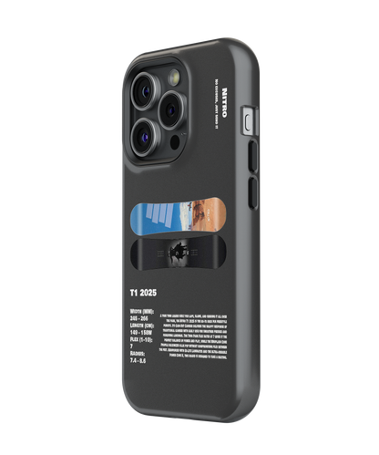 Nitro T1 2025 Snowboard Phone Case