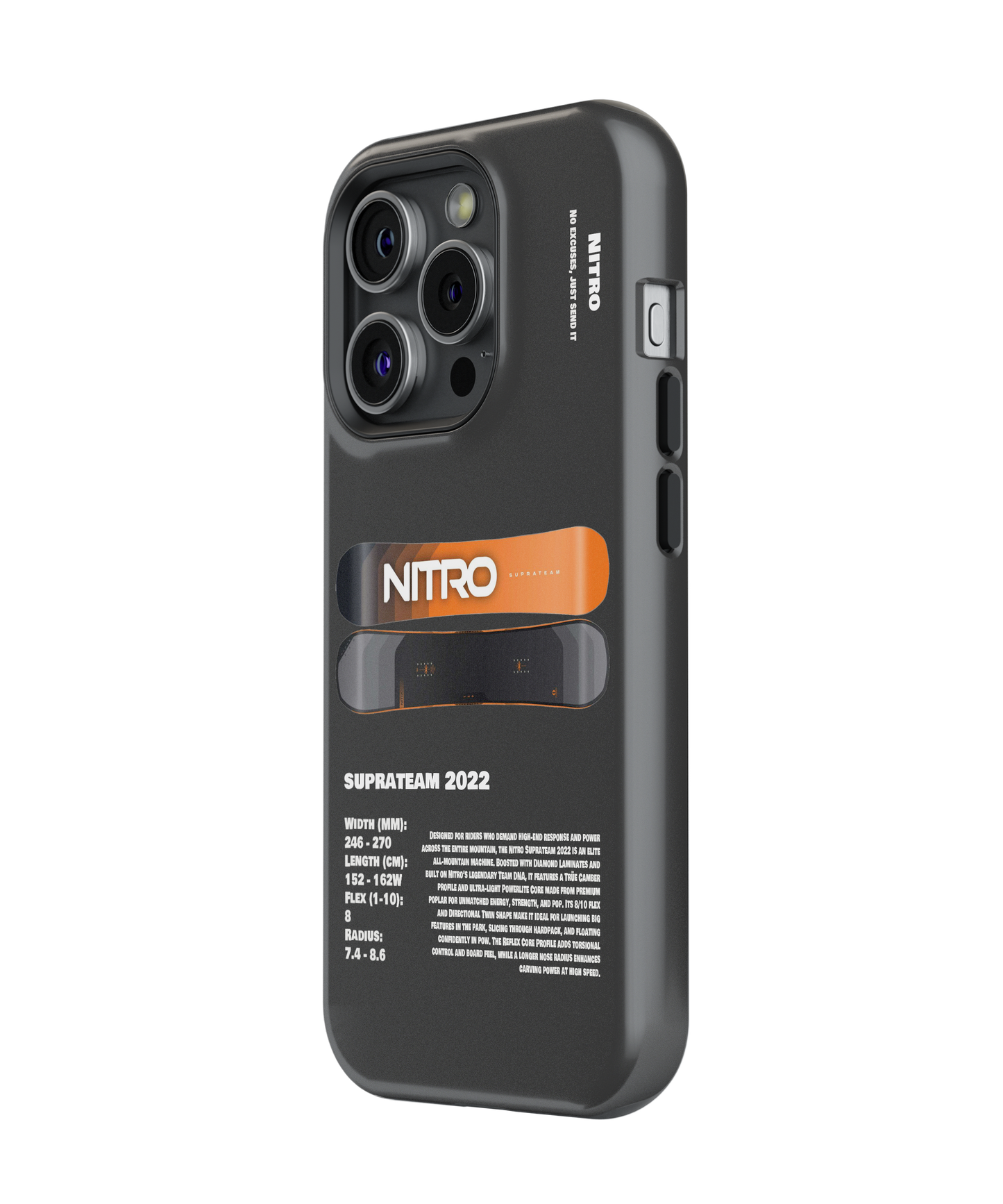 Nitro suprateam 2022 Ski Phone Case
