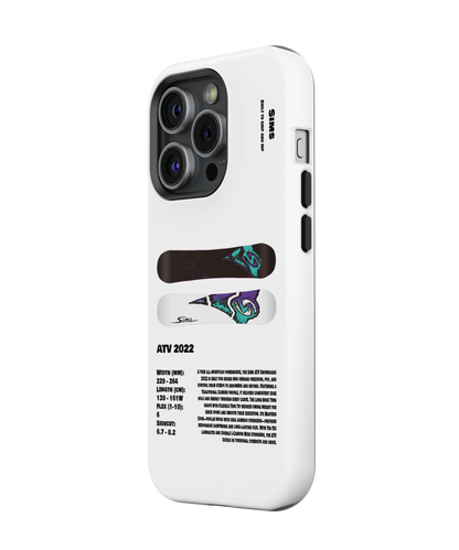 Sims ATV 2022 Snowboard Phone Case
