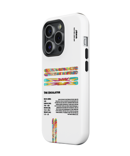 J Skis The Escalator Ski Phone Case
