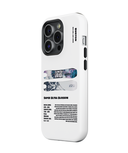 Burton Super Ultra Blossom Camber Snowboard Phone Case