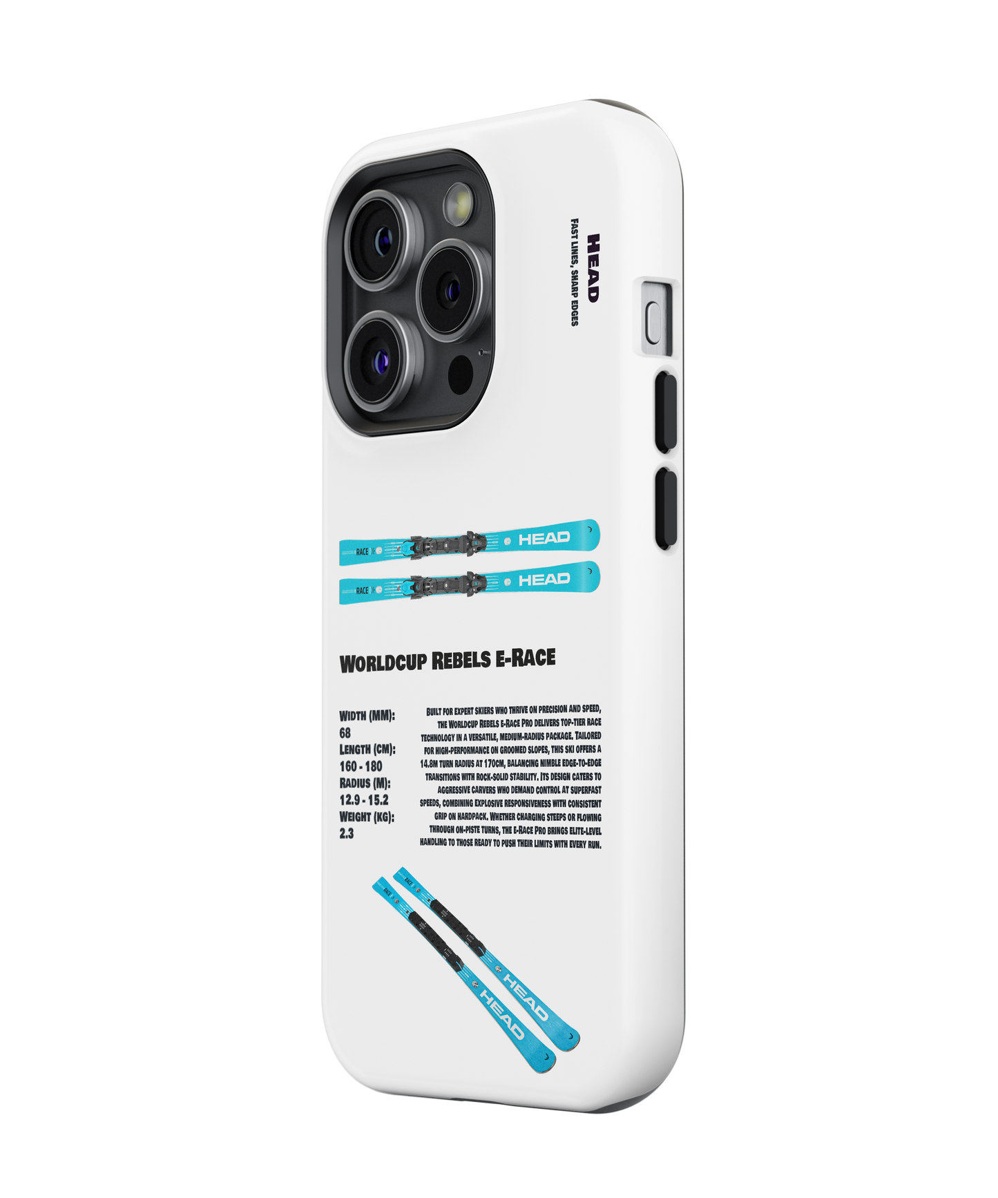 Head Worldcup Rebels E-race Ski Phone Case