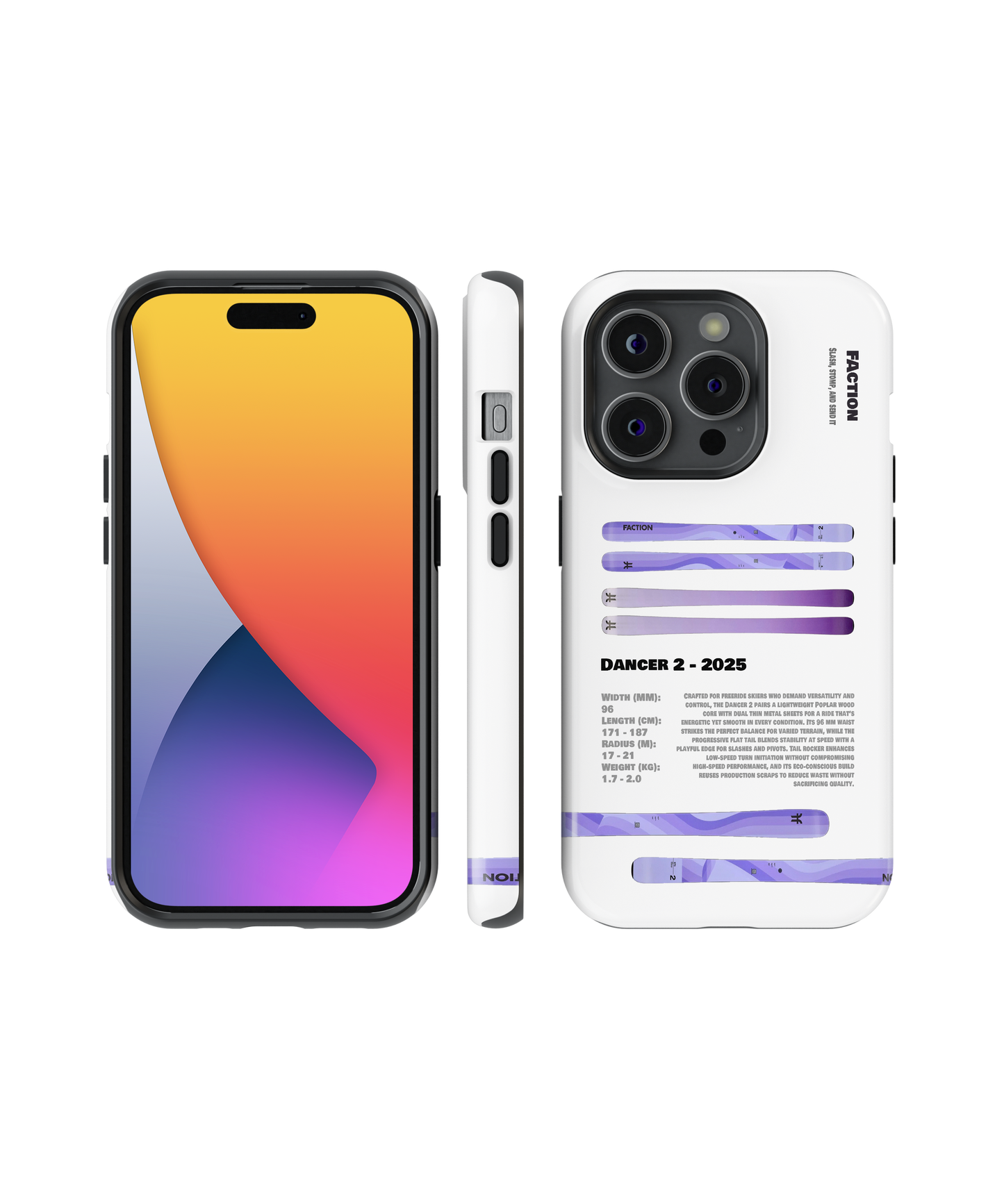 Faction Dancer 2 - 2025 Ski Phone Case