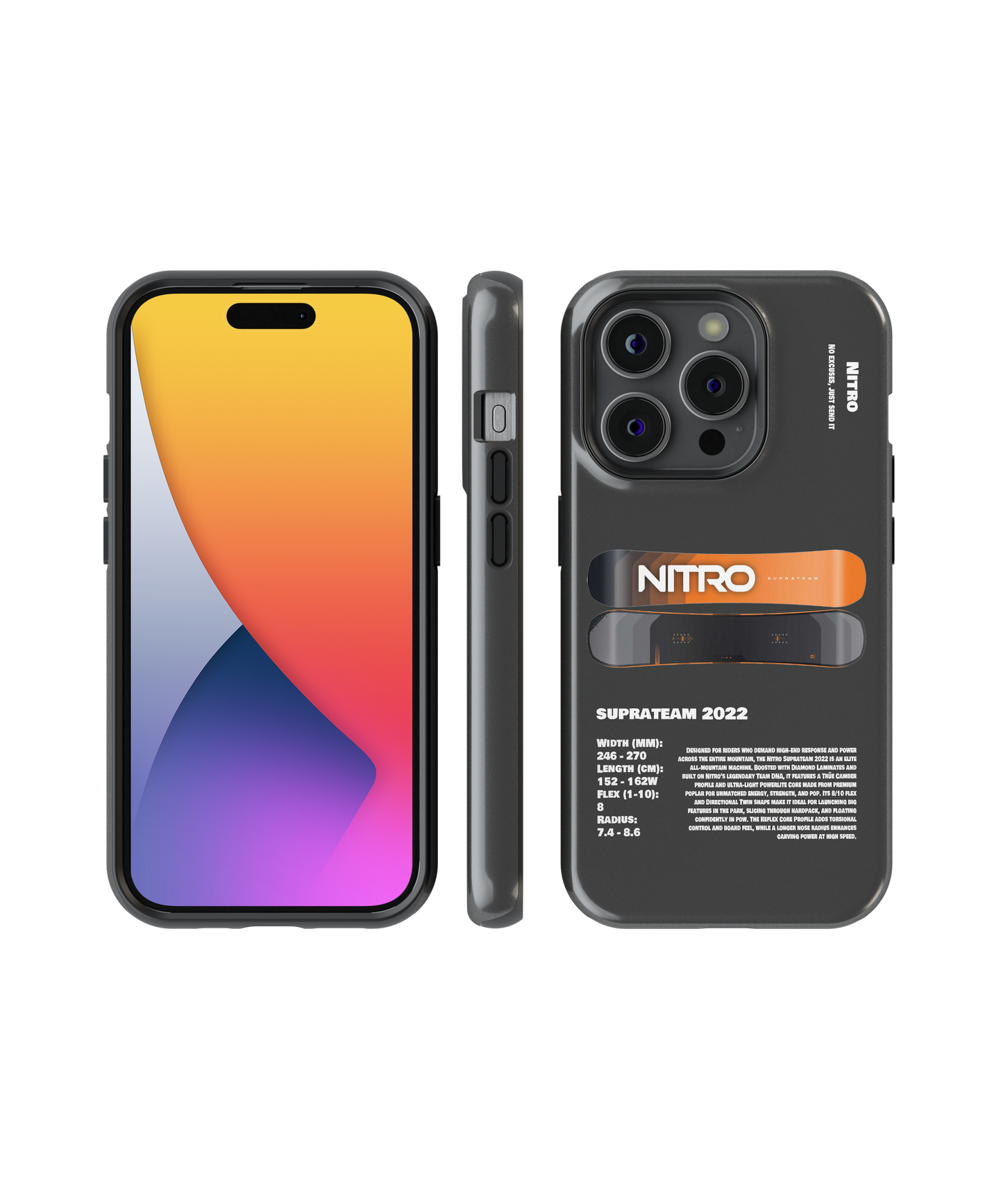 Nitro suprateam 2022 Ski Phone Case