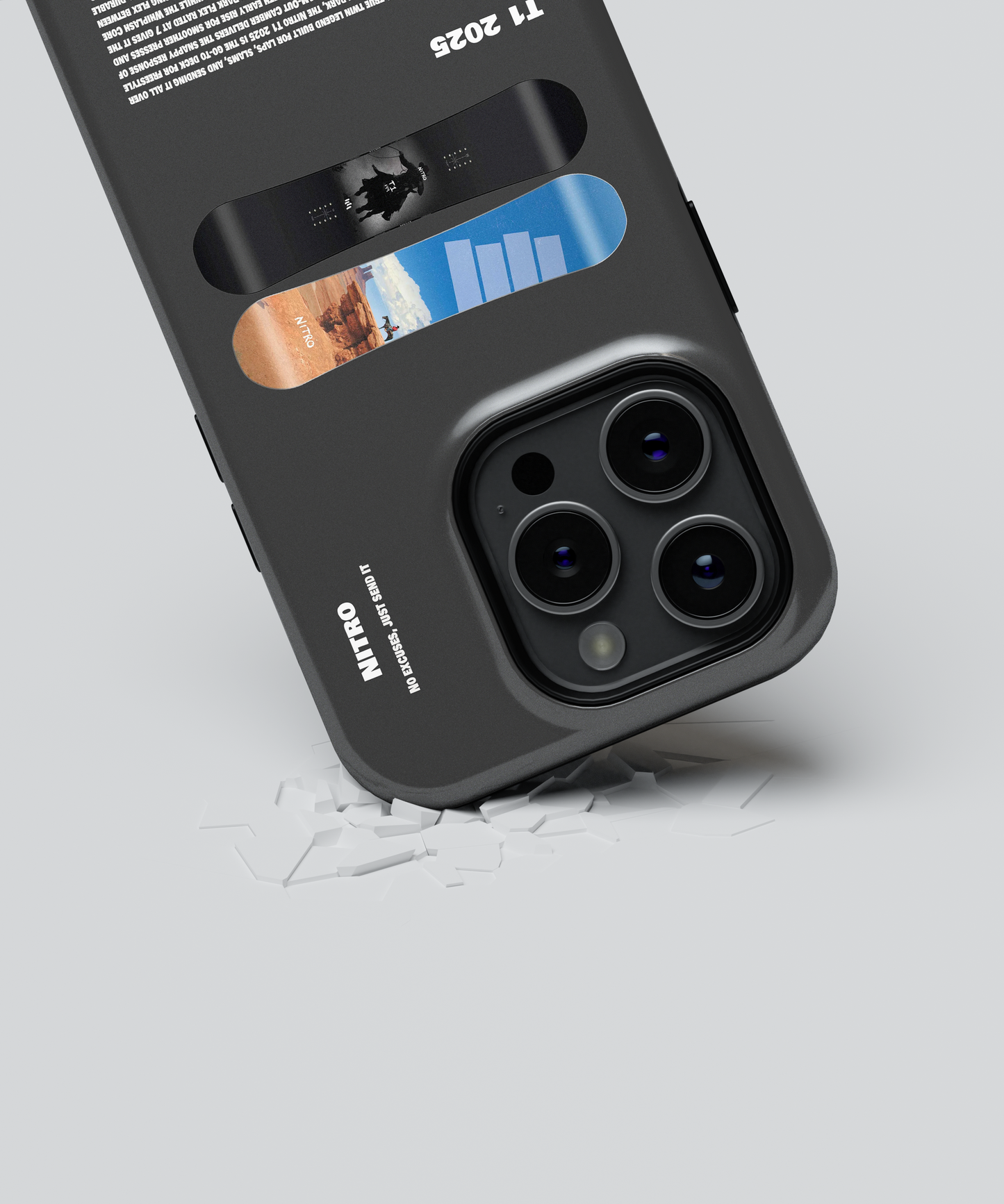 Nitro T1 2025 Snowboard Phone Case