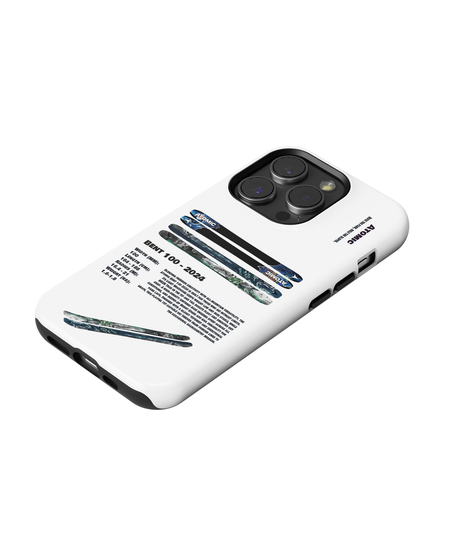 Atomic Bent 100 - 2024 Ski Phone Case