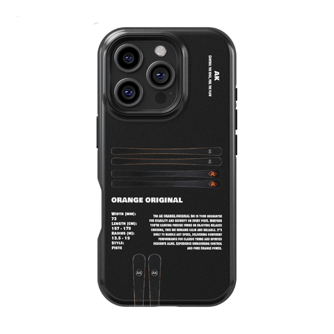 AK ORANGE ORIGINAL Ski Phone Case