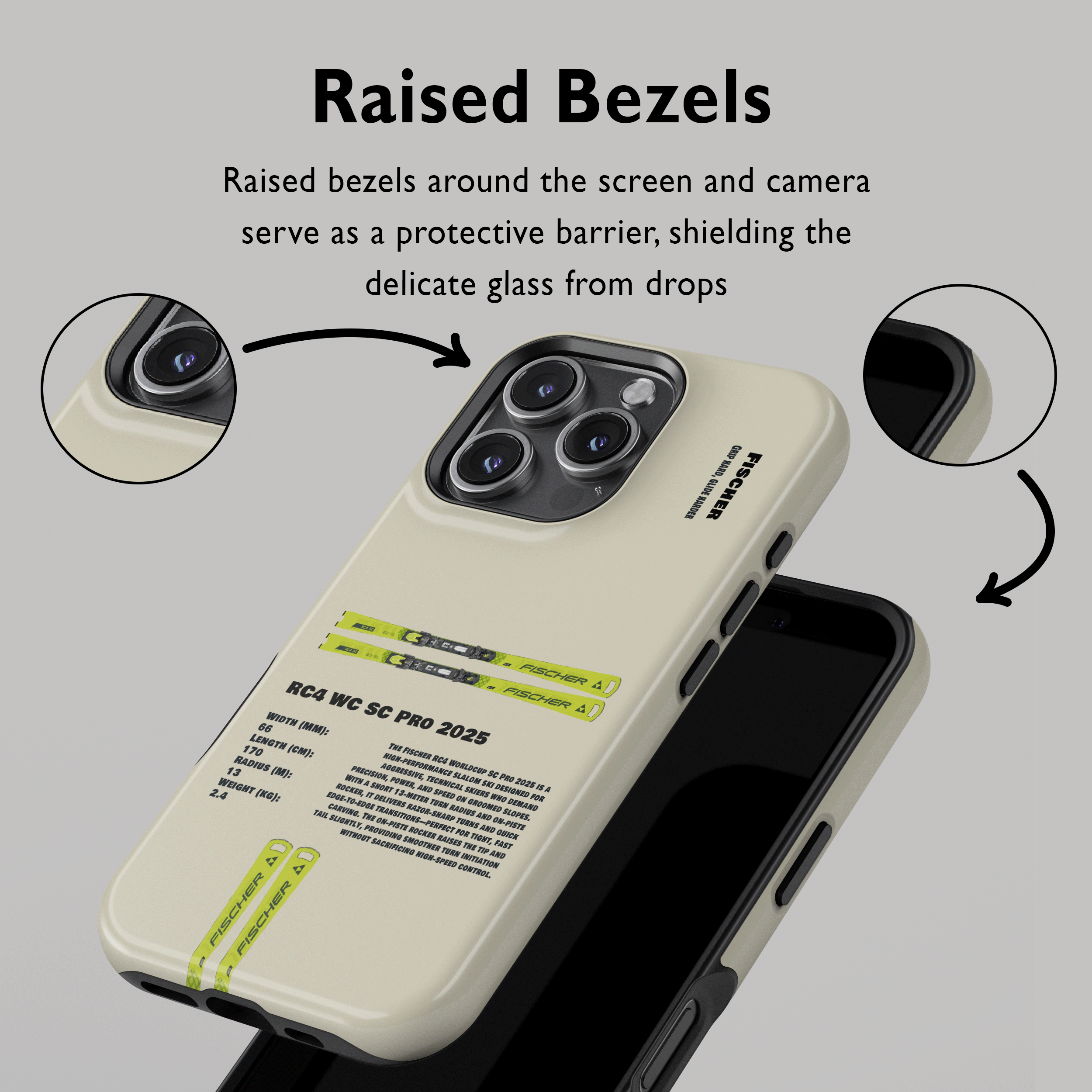 Fischer RC4 WC SC Pro 2025 Ski Phone Case