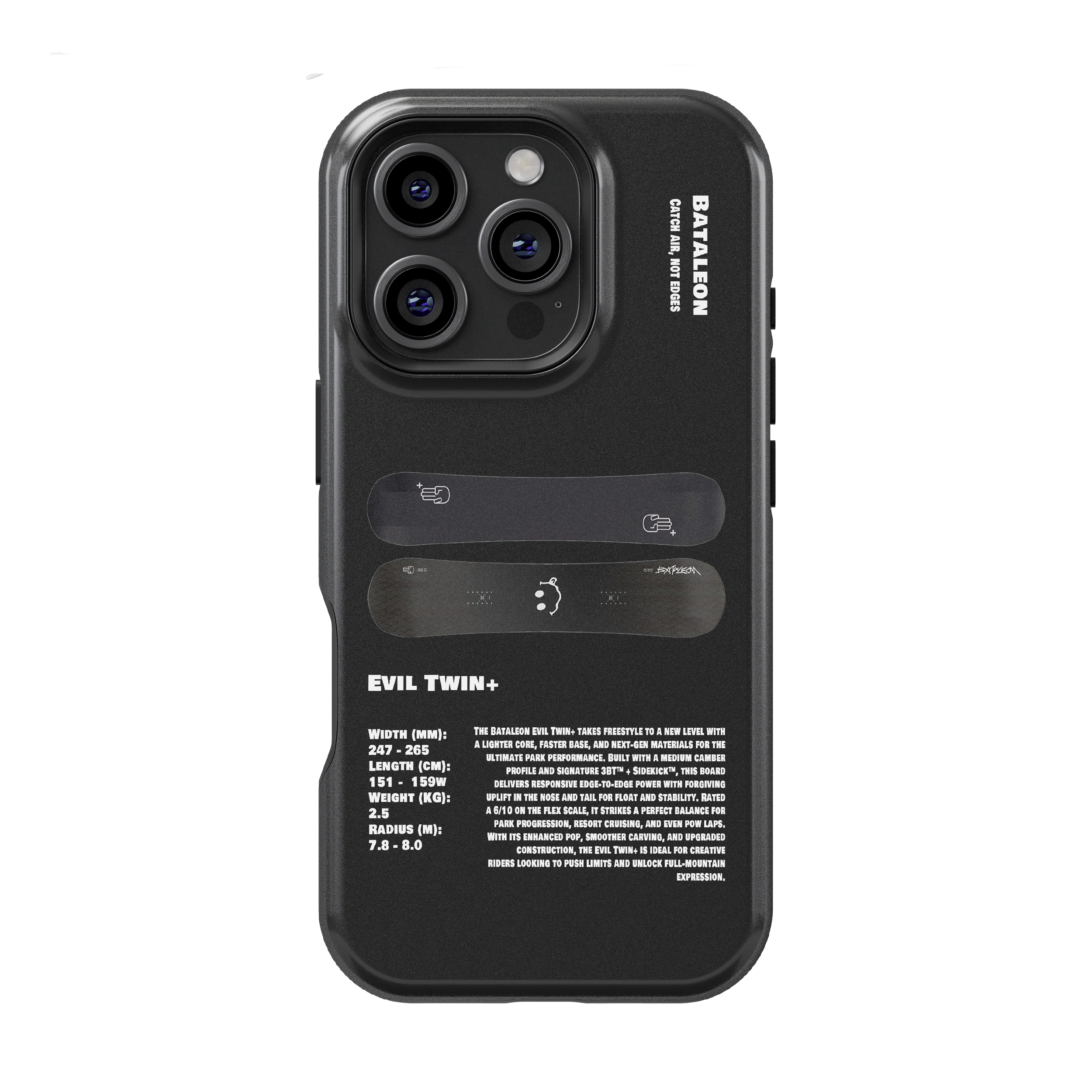 Étui de téléphone Bataleon Evil Twin Plus Snowboard