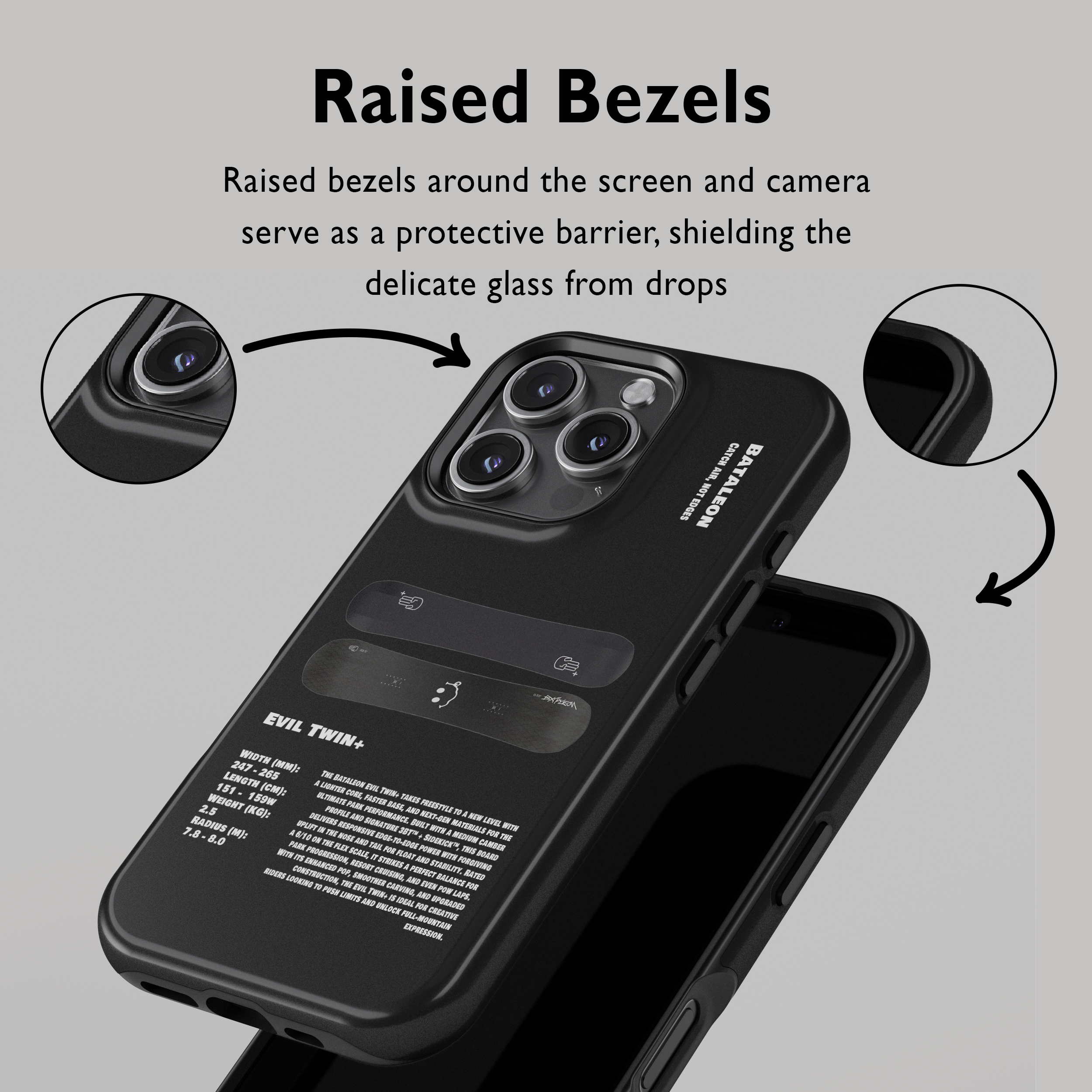 Étui de téléphone Bataleon Evil Twin Plus Snowboard