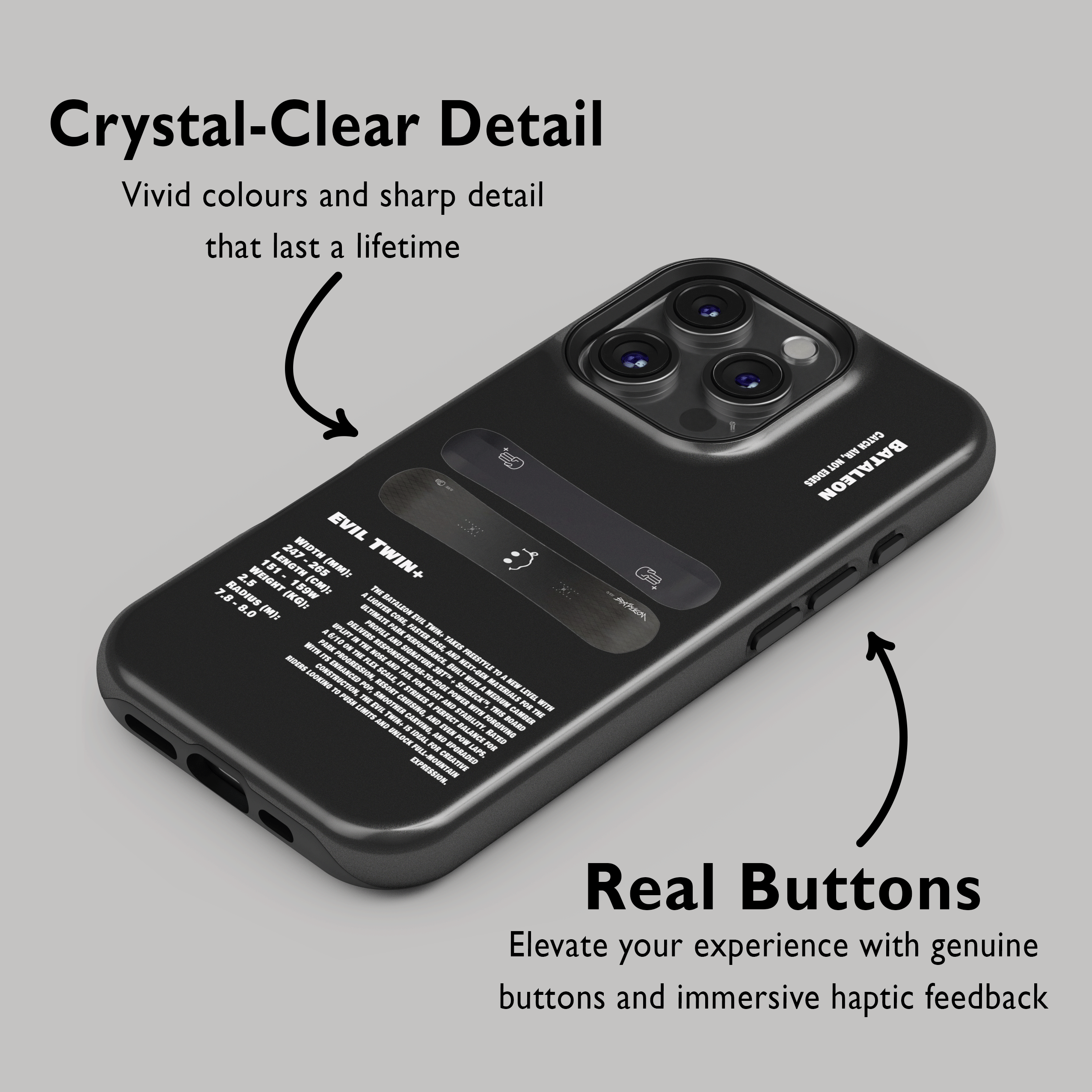 Étui de téléphone Bataleon Evil Twin Plus Snowboard