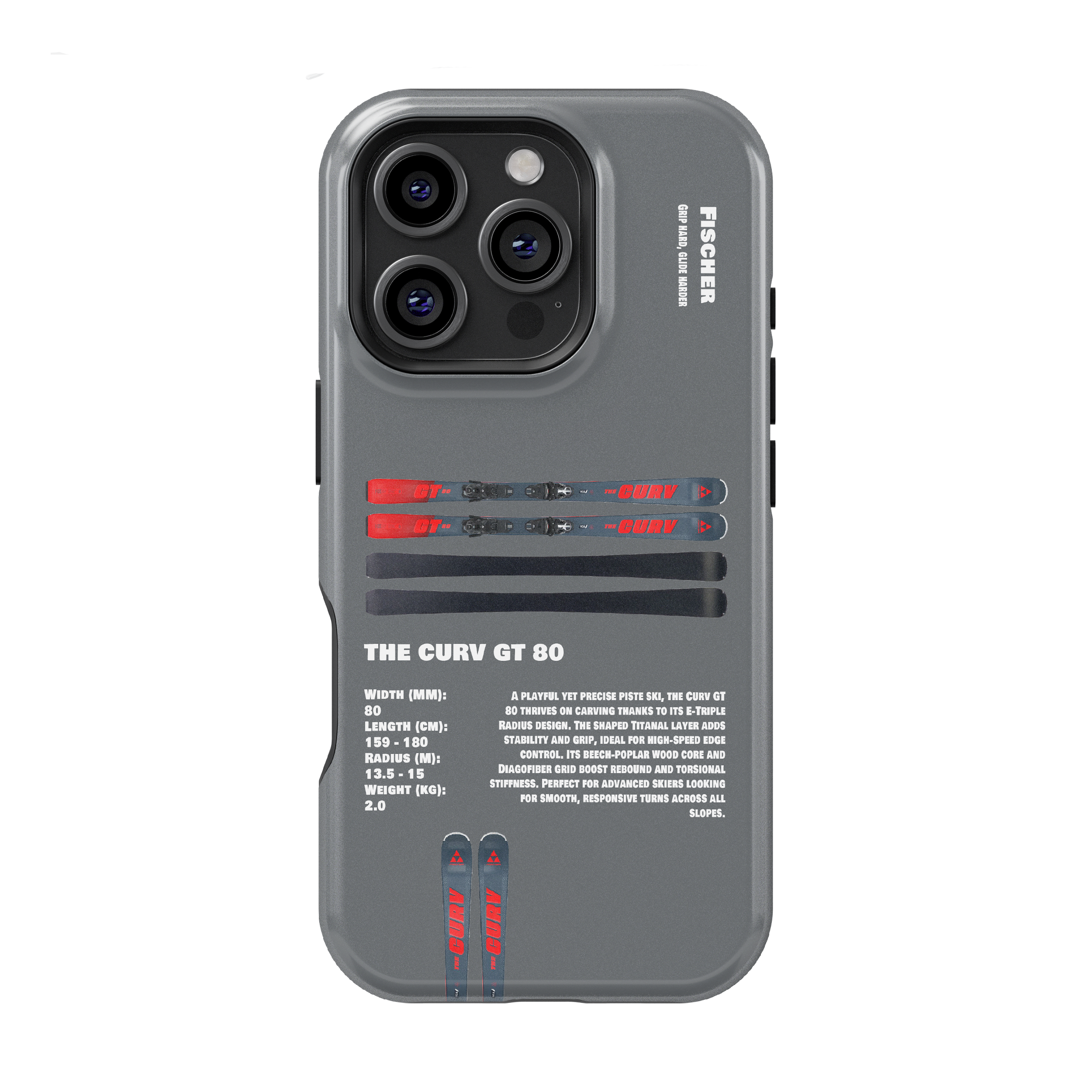 Fischer THE CURV GT 80 Ski Phone Case