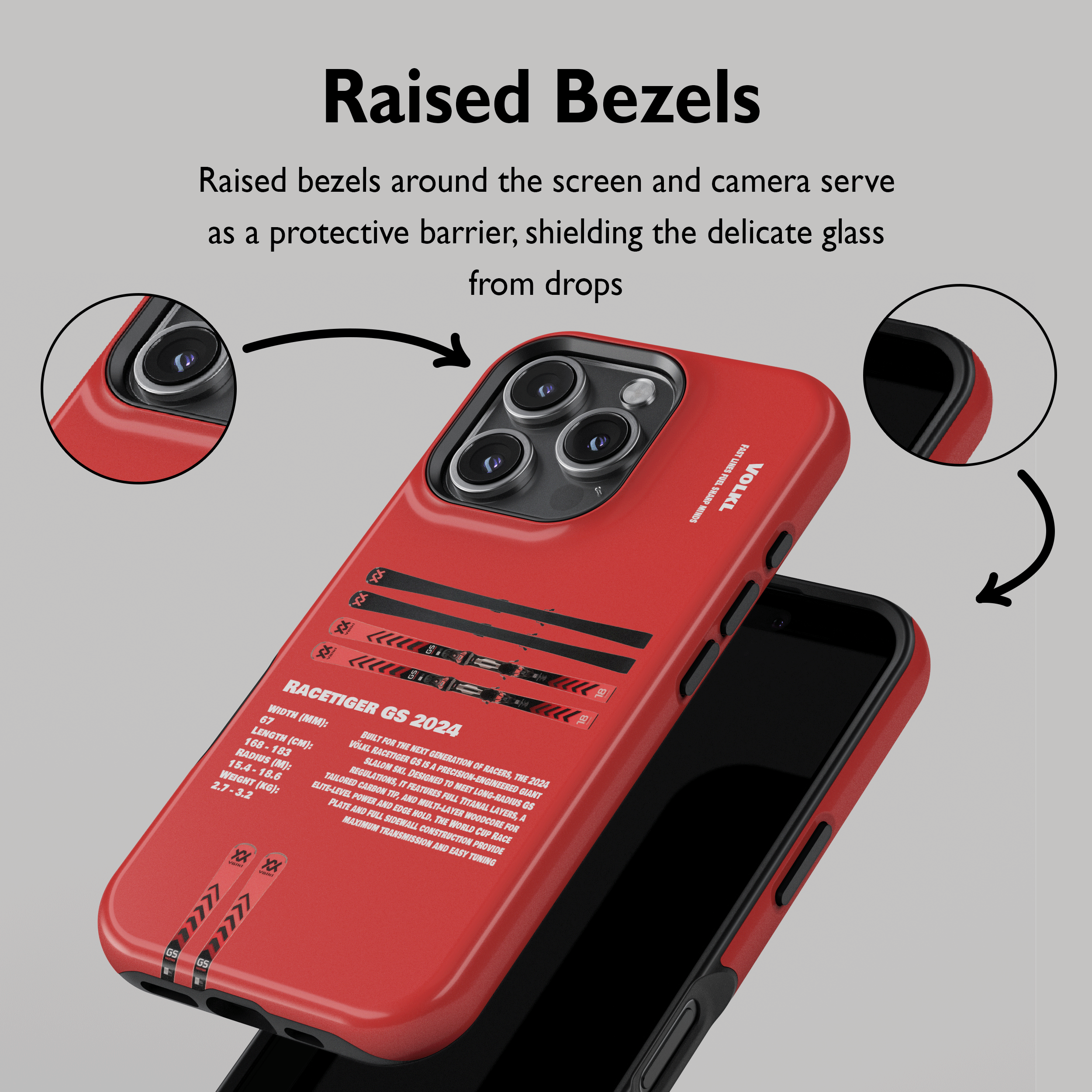 Volkl Racetiger GS 2024 Ski Phone Case