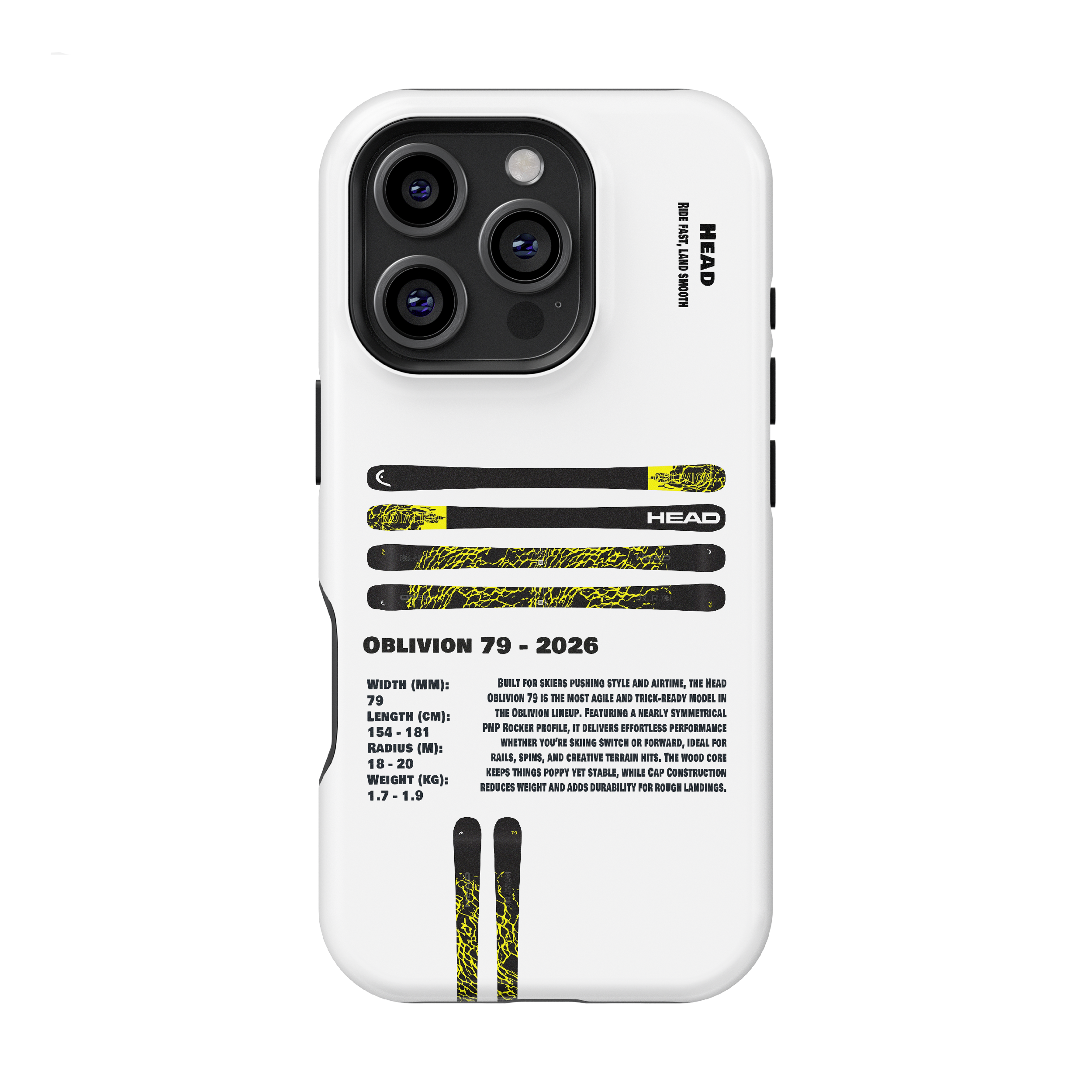 Étui de téléphone Head Oblivion 79 2026 Ski